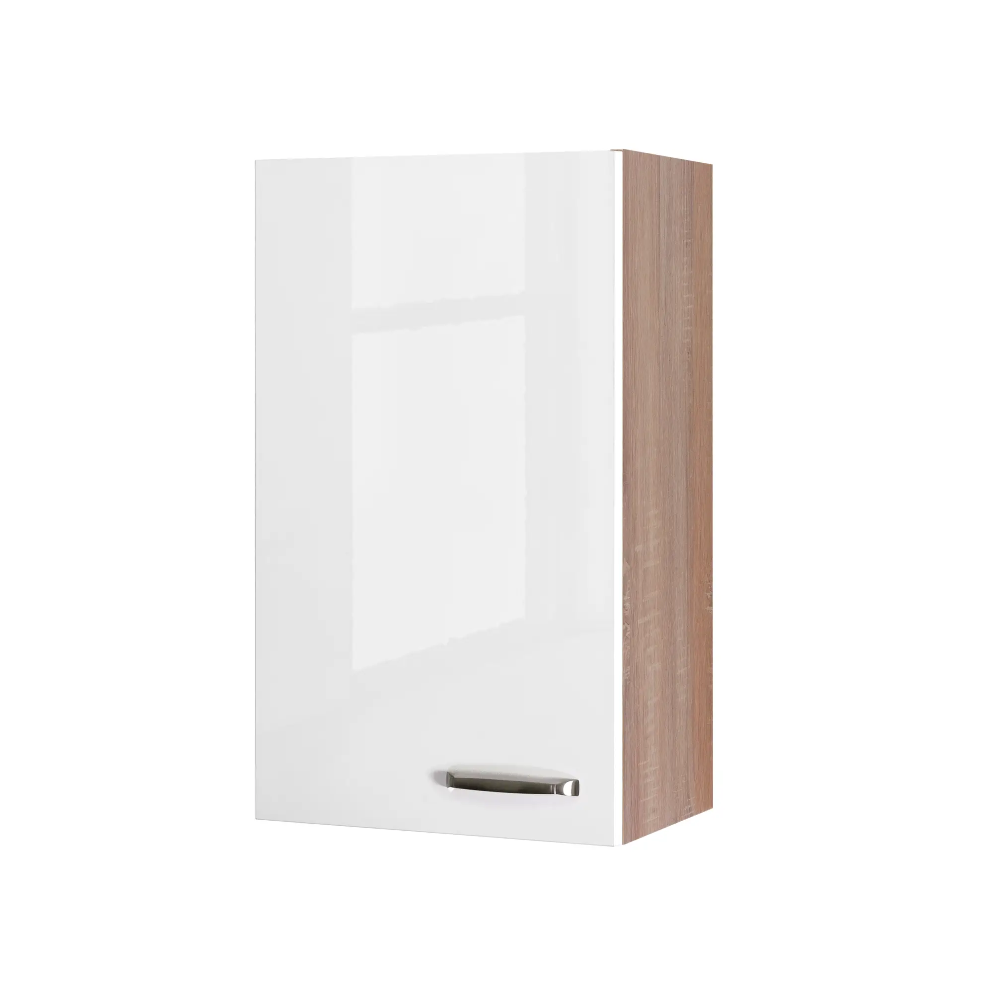 Hängeschrank XXL Flex-Well Valero 50 cm Weiß Hochglanz