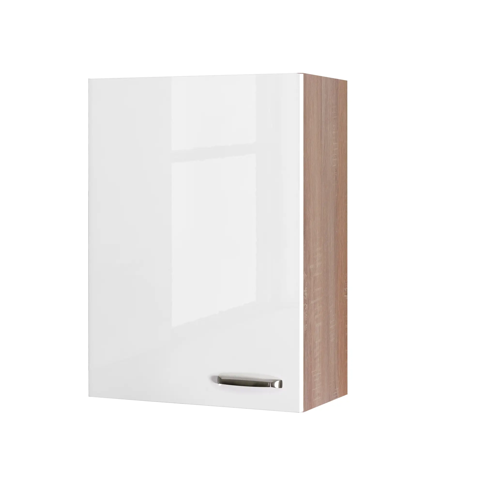 Hängeschrank XXL Flex-Well Valero 60 cm Weiß Hochglanz