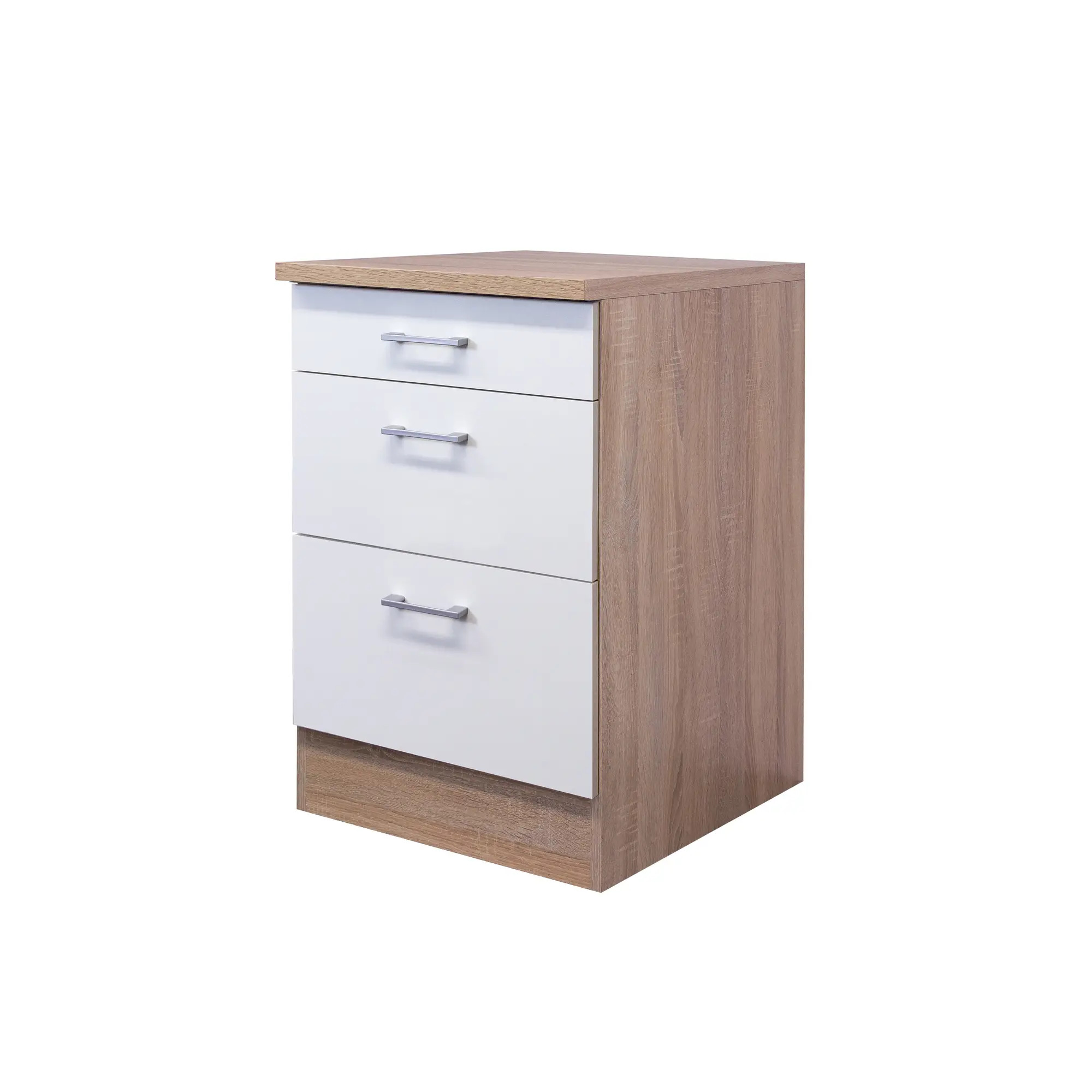 Unterschrank mit Auszügen Flex-Well Samoa 60 cm Weiß