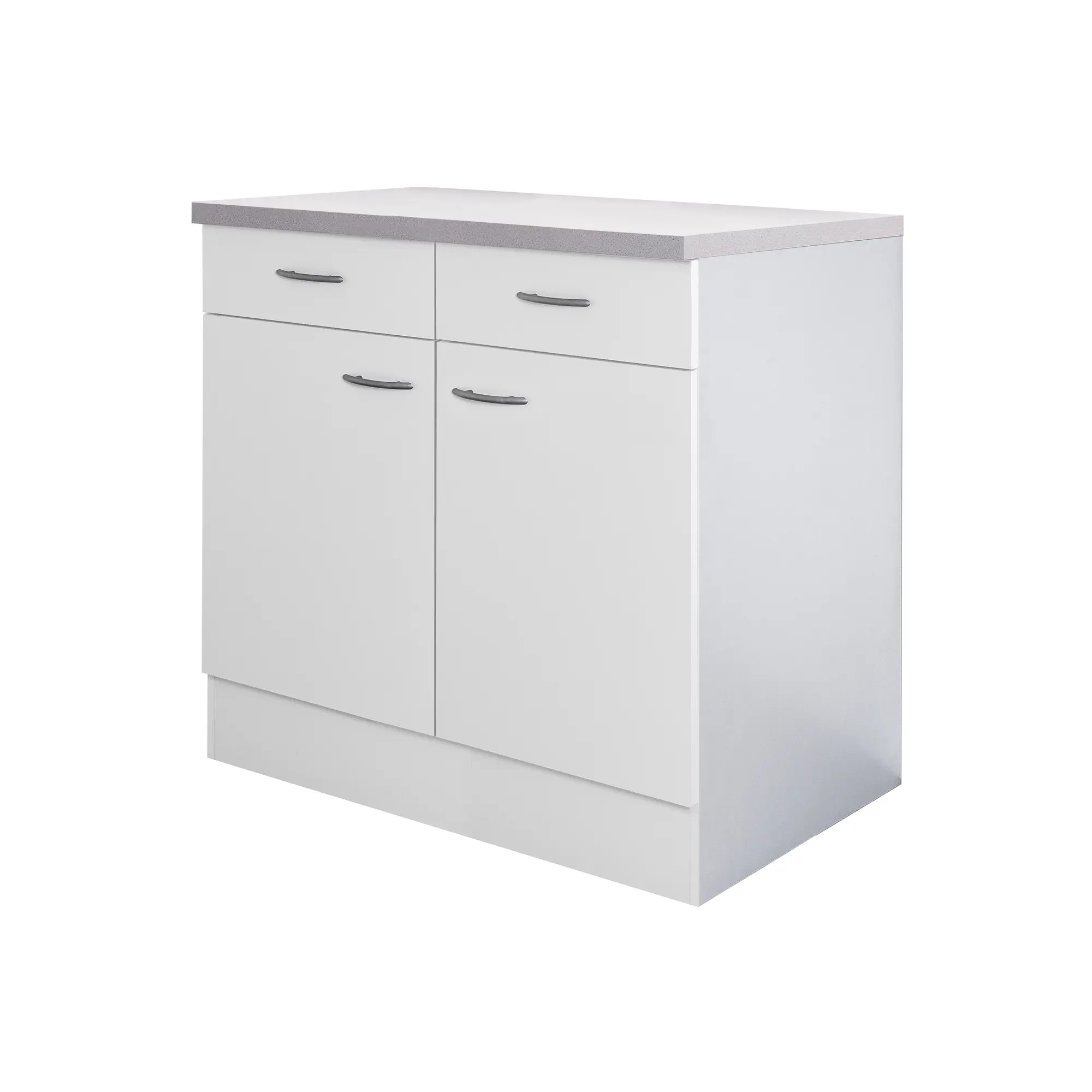 Unterschrank Flex-Well Wito 80 cm Weiß