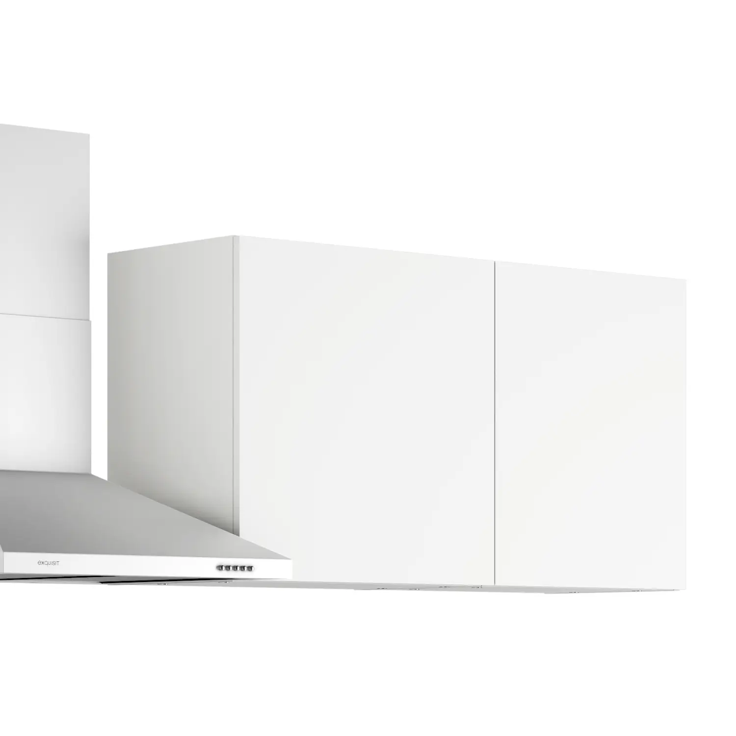 Küchenzeile mit E-Geräten 270 cm Weiß