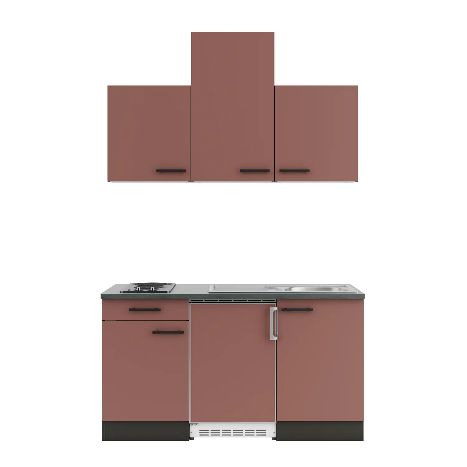 OPTIFIT Küchenzeile Nizza mit Geräten 150 cm 