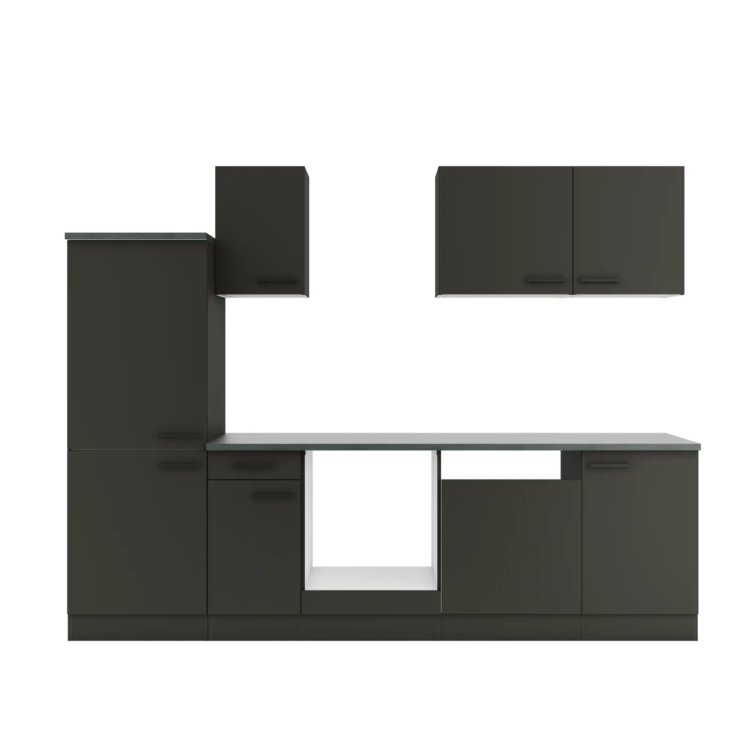 Küchenzeile ohne E-Geräte 270 cm 