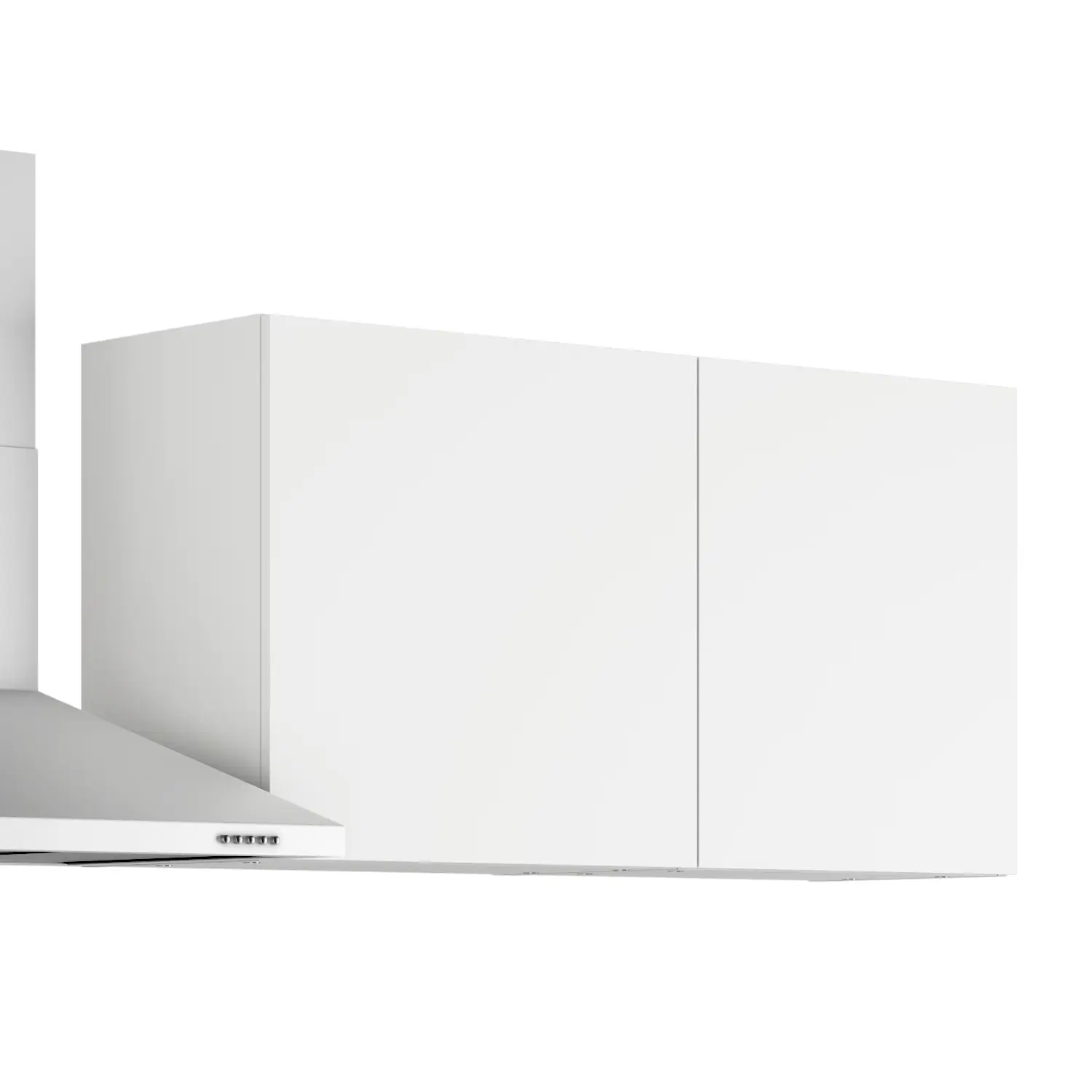 Küchenzeile ohne E-Geräte 210 cm Weiß