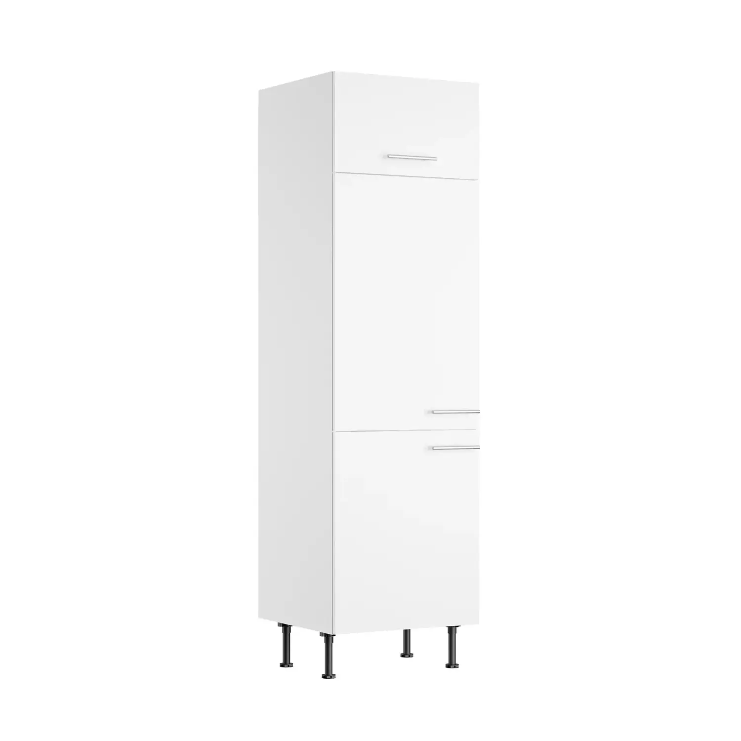 Hochschrank für Kühlschrank OPTIFIT Bengt 60 cm Weiß