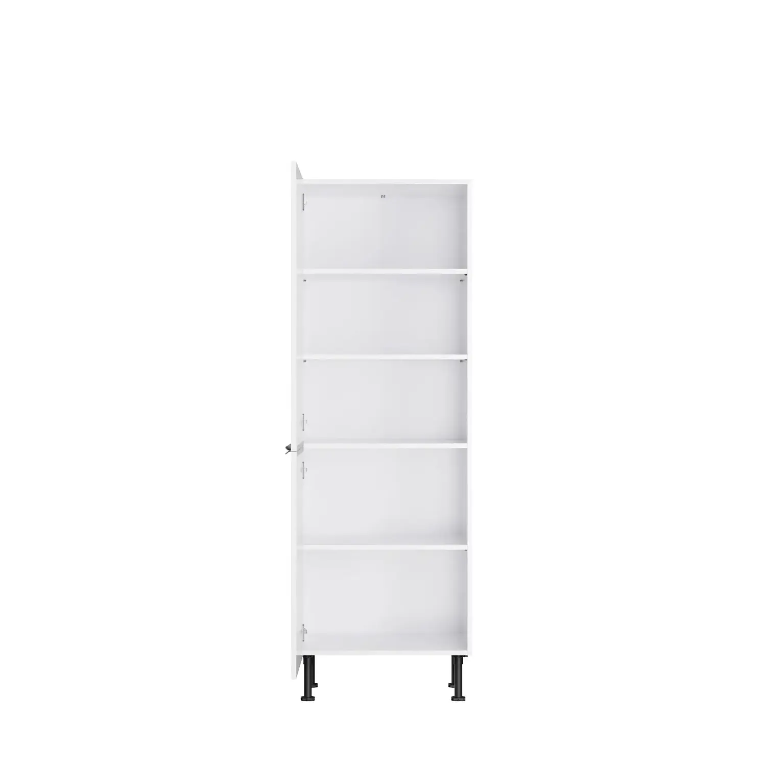 Vorratsschrank OPTIFIT Arvid 60 cm Weiß Glanz