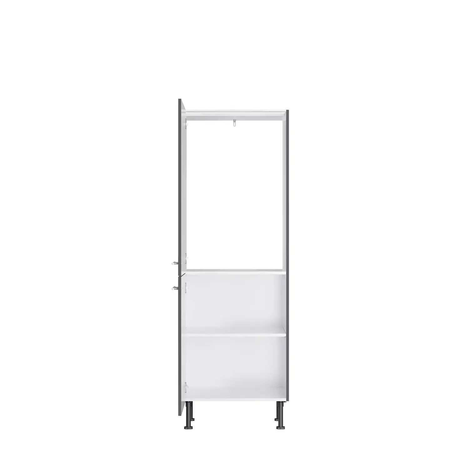 Midischrank für Kühlschrank OPTIFIT Ingvar 60 cm Anthrazit