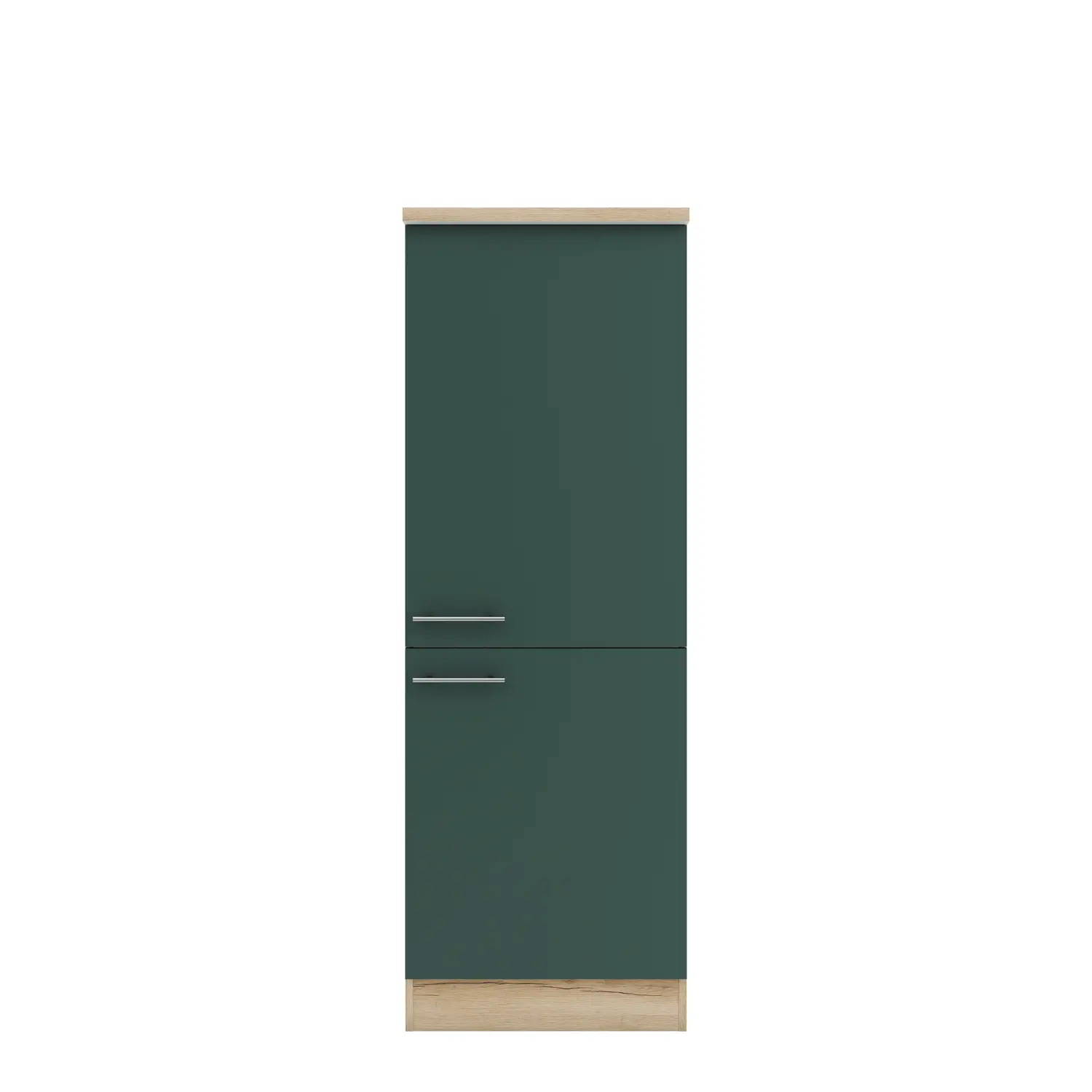 Midischrank für Kühlschrank OPTIFIT Savona 60 cm Steingrün