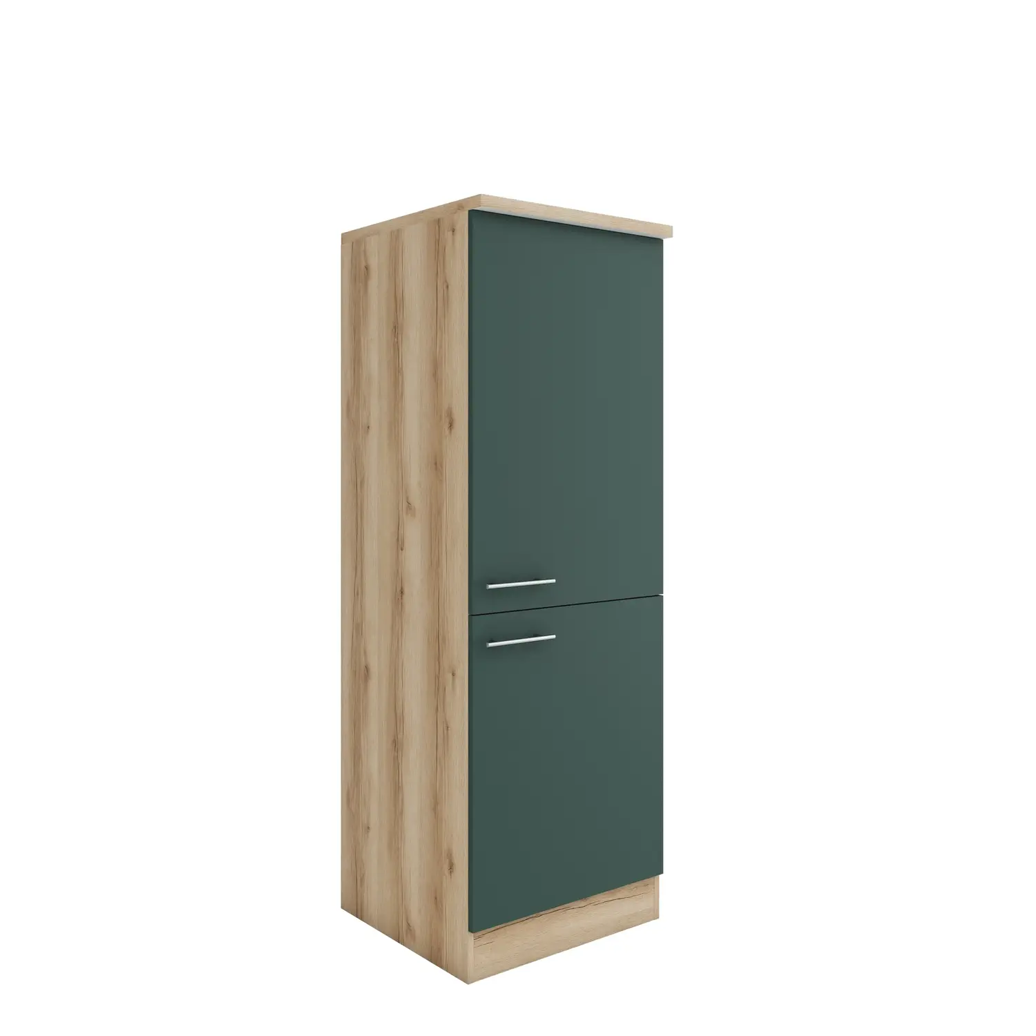 Midischrank für Kühlschrank OPTIFIT Savona 60 cm Steingrün