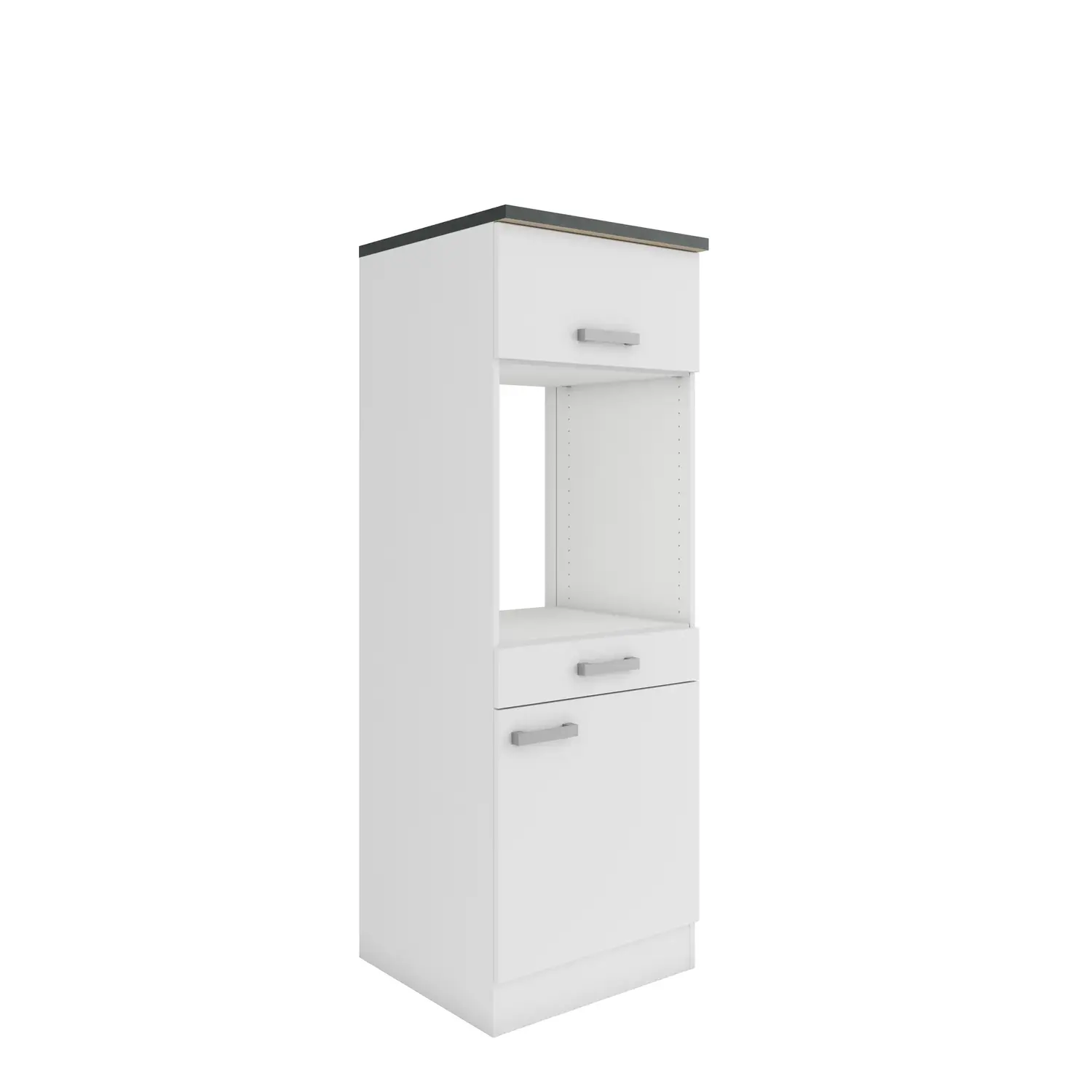 Midischrank für Backofen OPTIFIT Oslo 60 cm Weiß