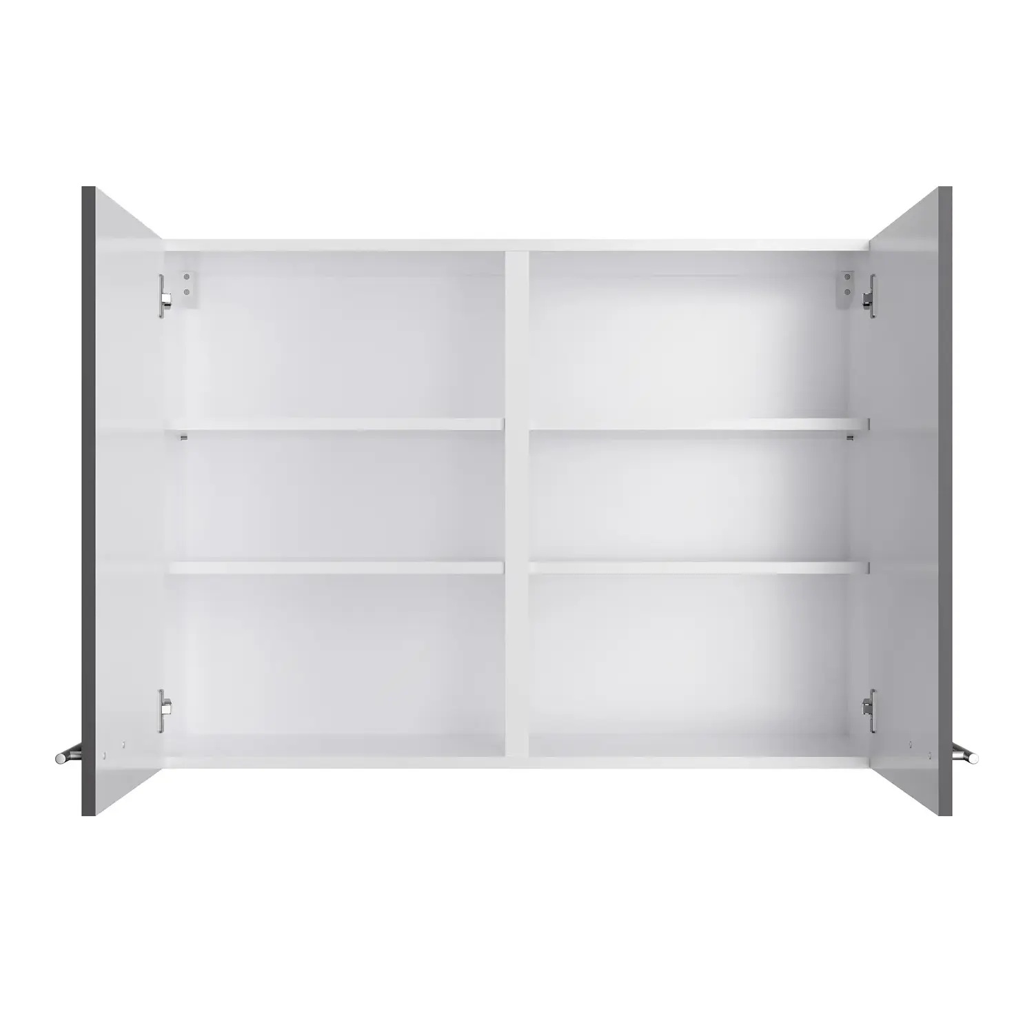 Hängeschrank OPTIFIT Jonte 100 cm Anthrazit Glanz