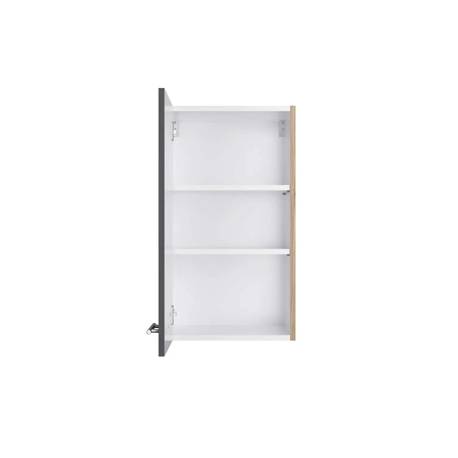 Hängeschrank OPTIFIT Jonte 40 cm Anthrazit Glanz