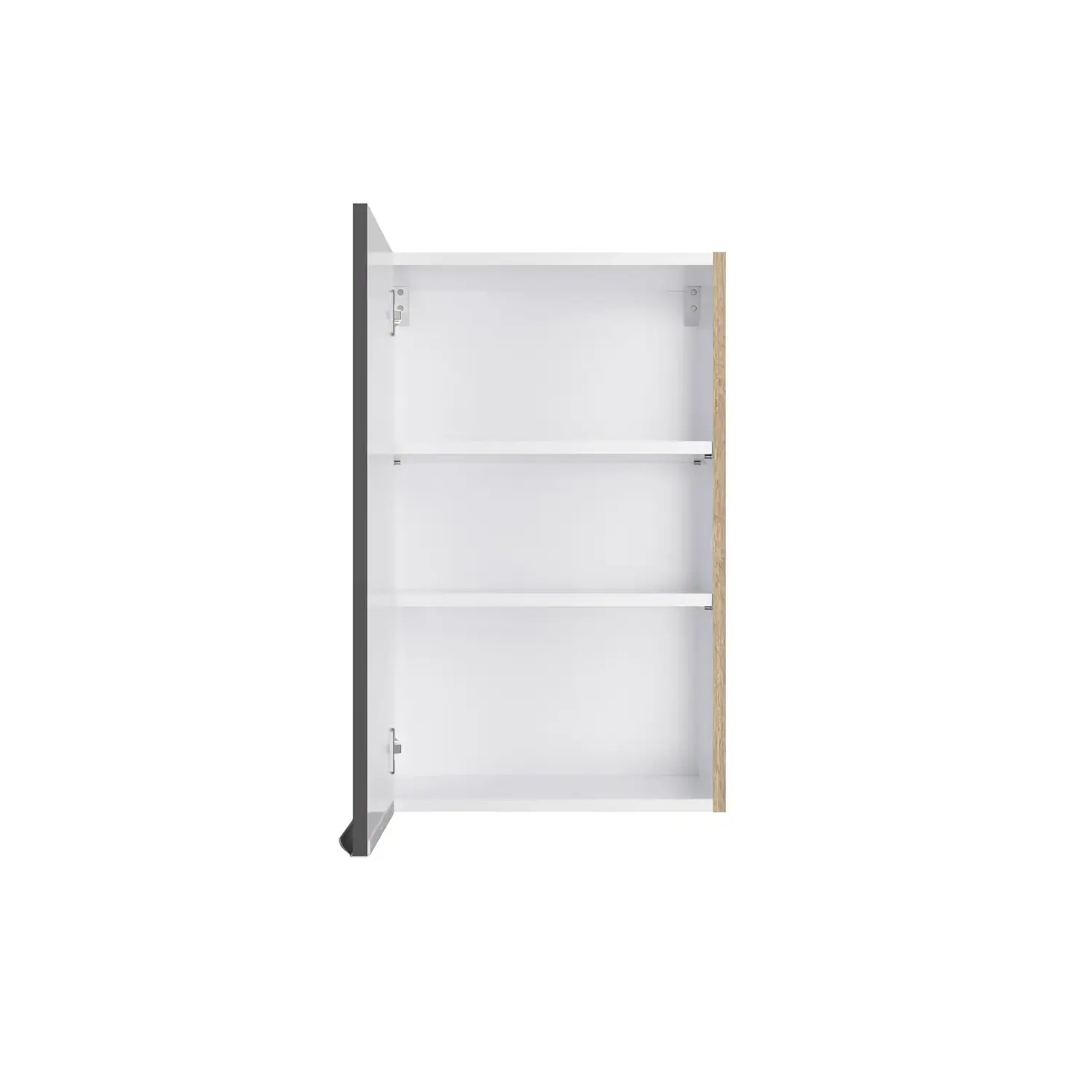 Hängeschrank OPTIFIT Linus 45 cm Anthrazit Glanz