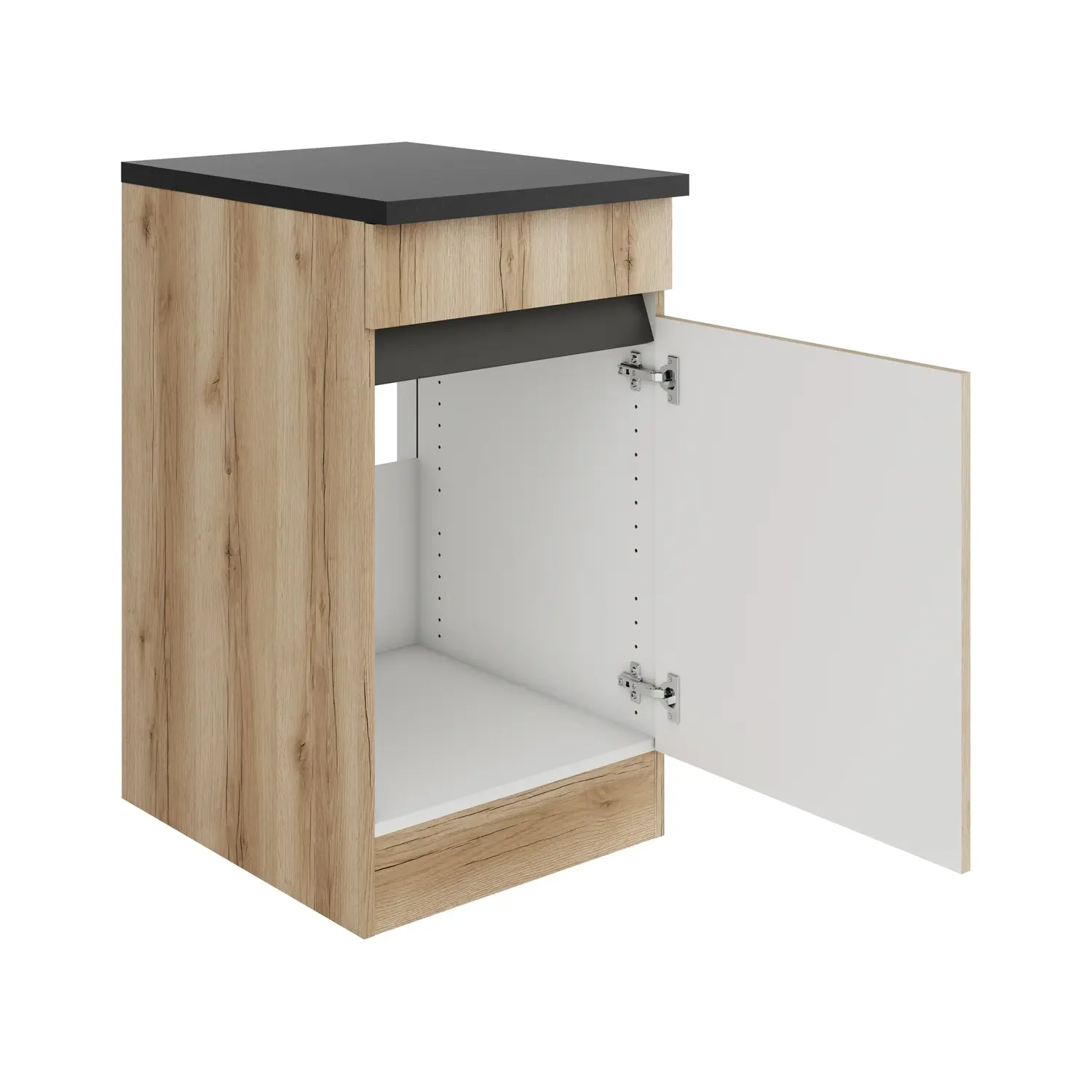 Spülenschrank OPTIFIT Kaya 50 cm Wildeiche