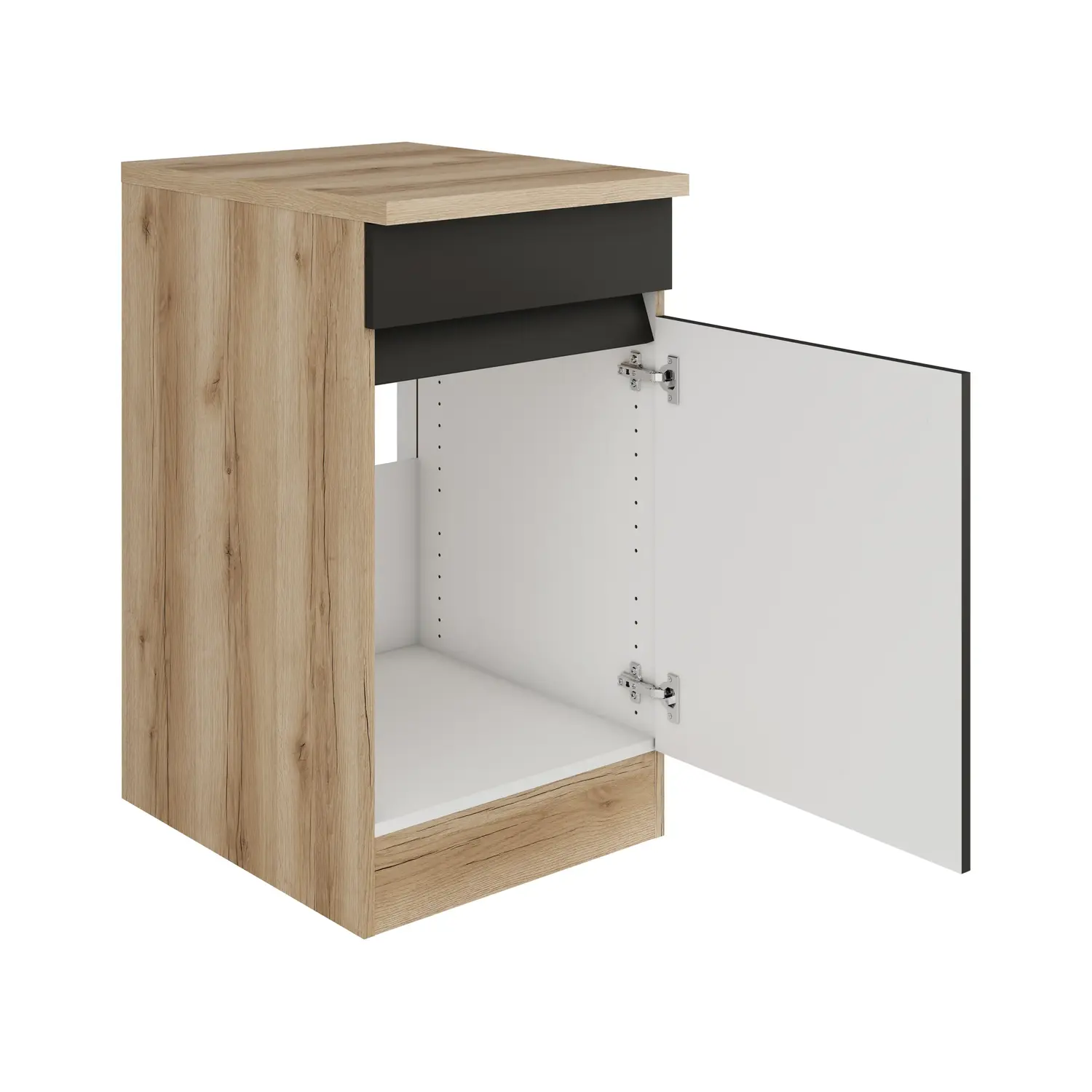 Spülenschrank OPTIFIT Noah 50 cm Anthrazit