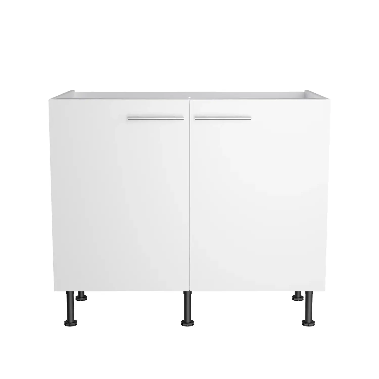 Spülenschrank OPTIFIT Bengt 100 cm Weiß