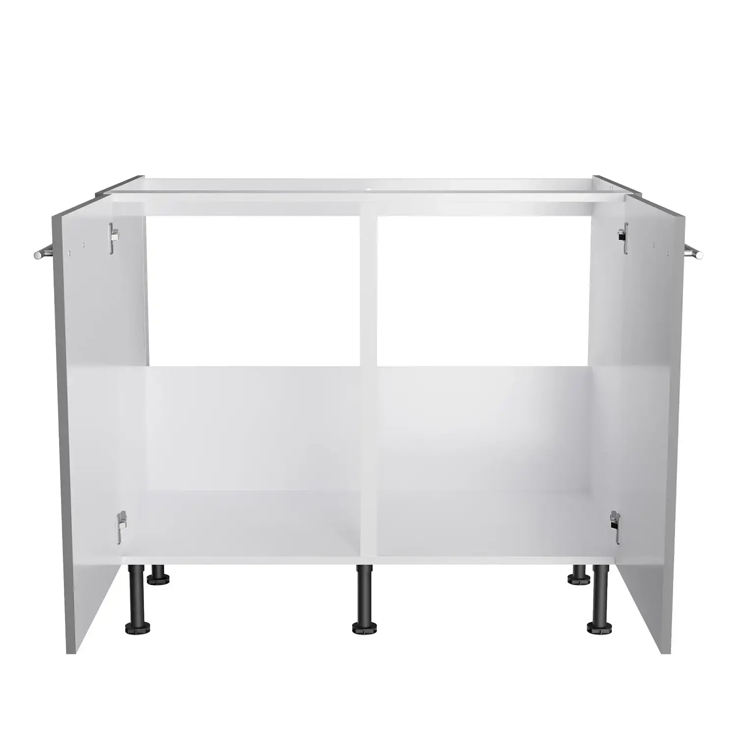 Spülenschrank OPTIFIT Mats 100 cm Basaltgrau