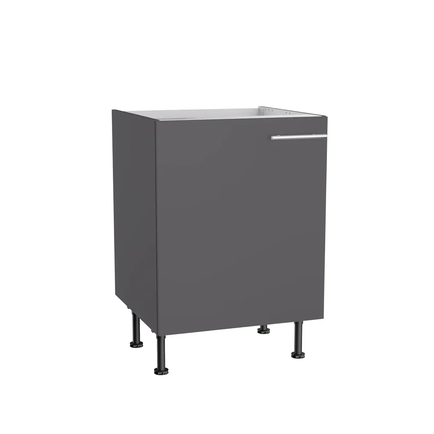 Spülenschrank OPTIFIT Ingvar 60 cm Anthrazit