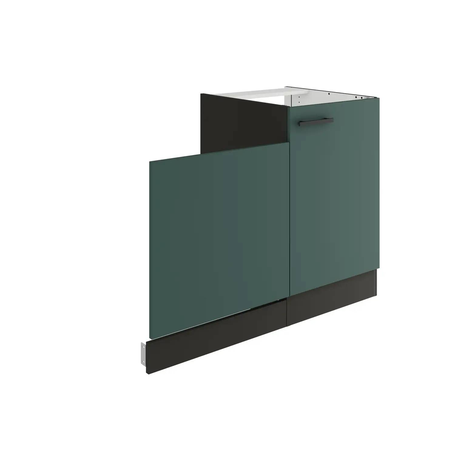 Spülenschrank-Set OPTIFIT Verona 110 cm Steingrün