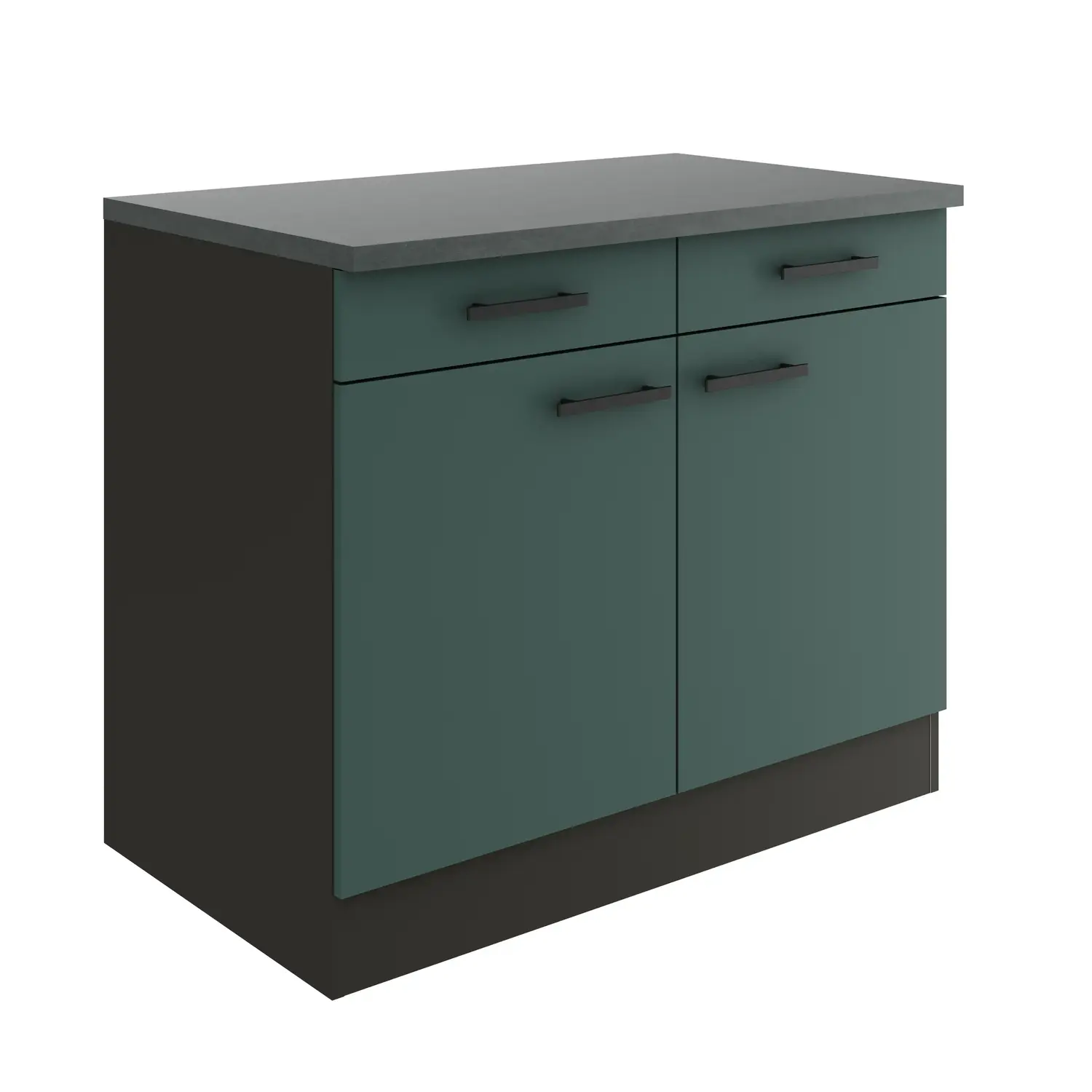 Unterschrank OPTIFIT Verona 100 cm Steingrün