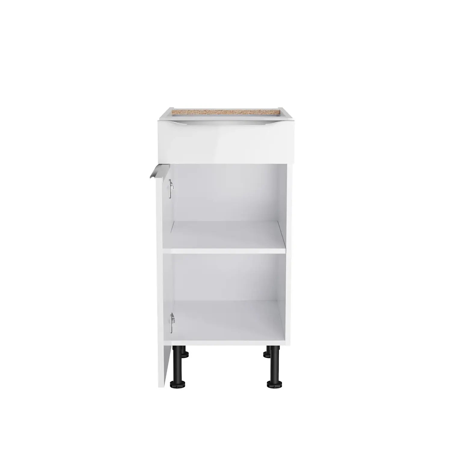 Unterschrank OPTIFIT Arvid 40 cm Weiß Glanz