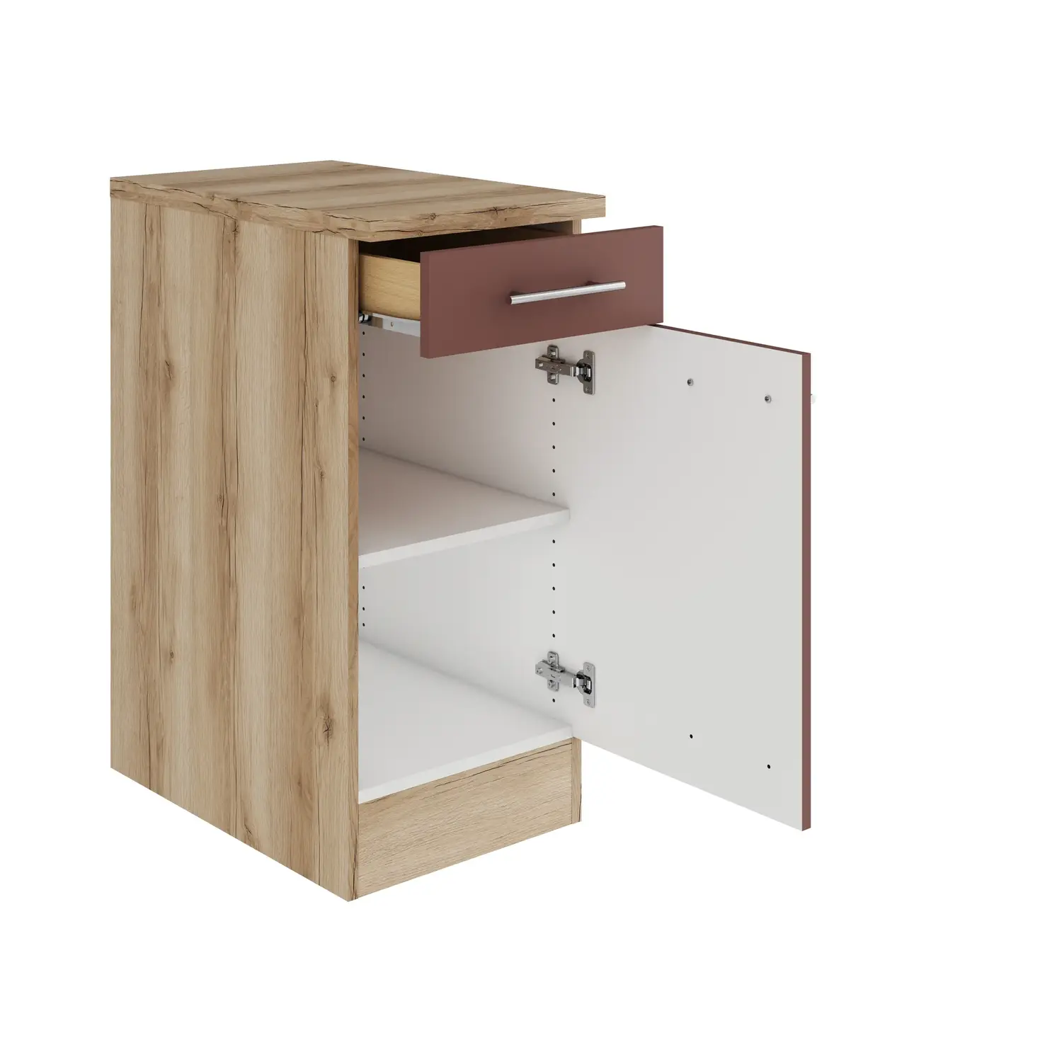 Unterschrank OPTIFIT Bari 40 cm Rostrot