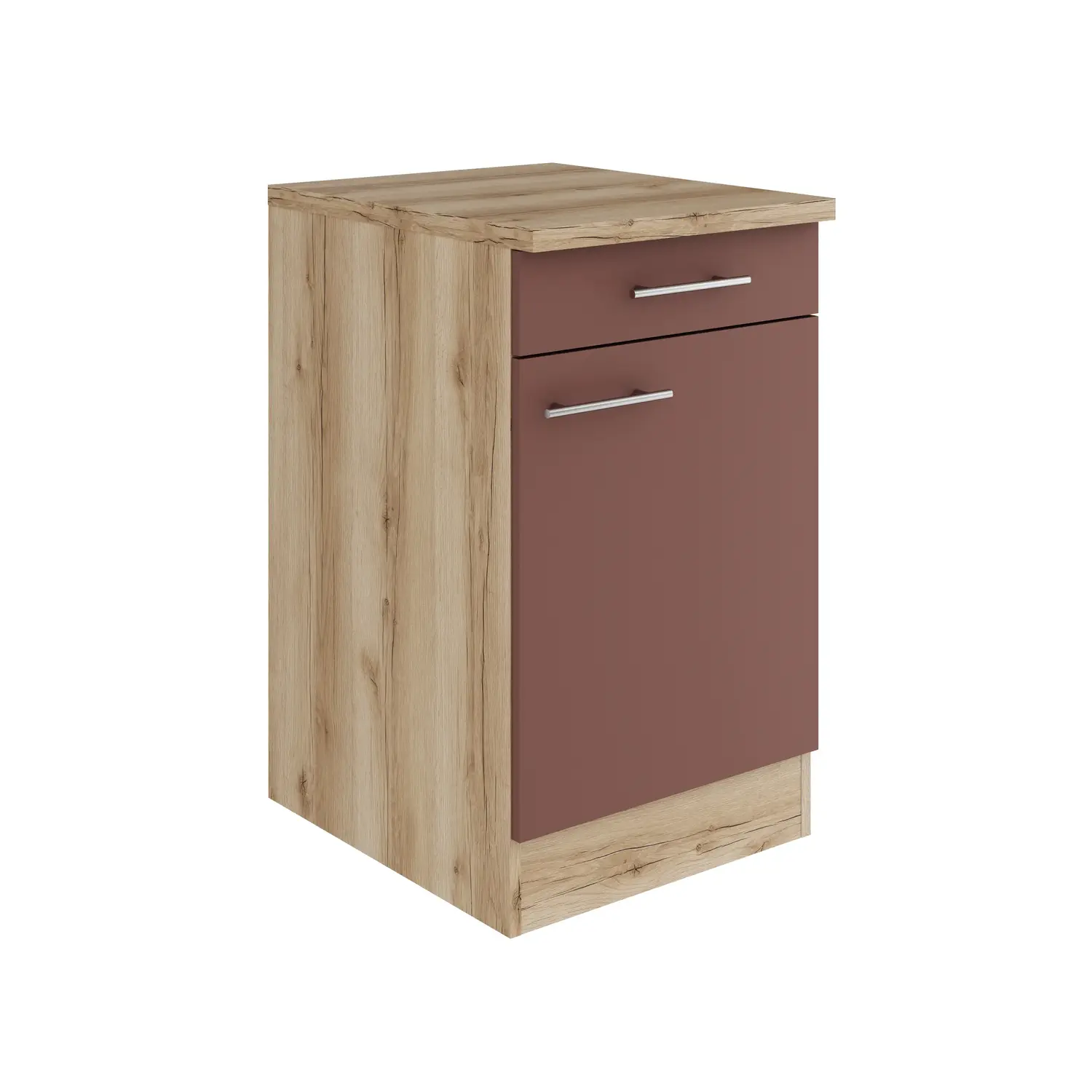 Unterschrank OPTIFIT Bari 50 cm Rostrot