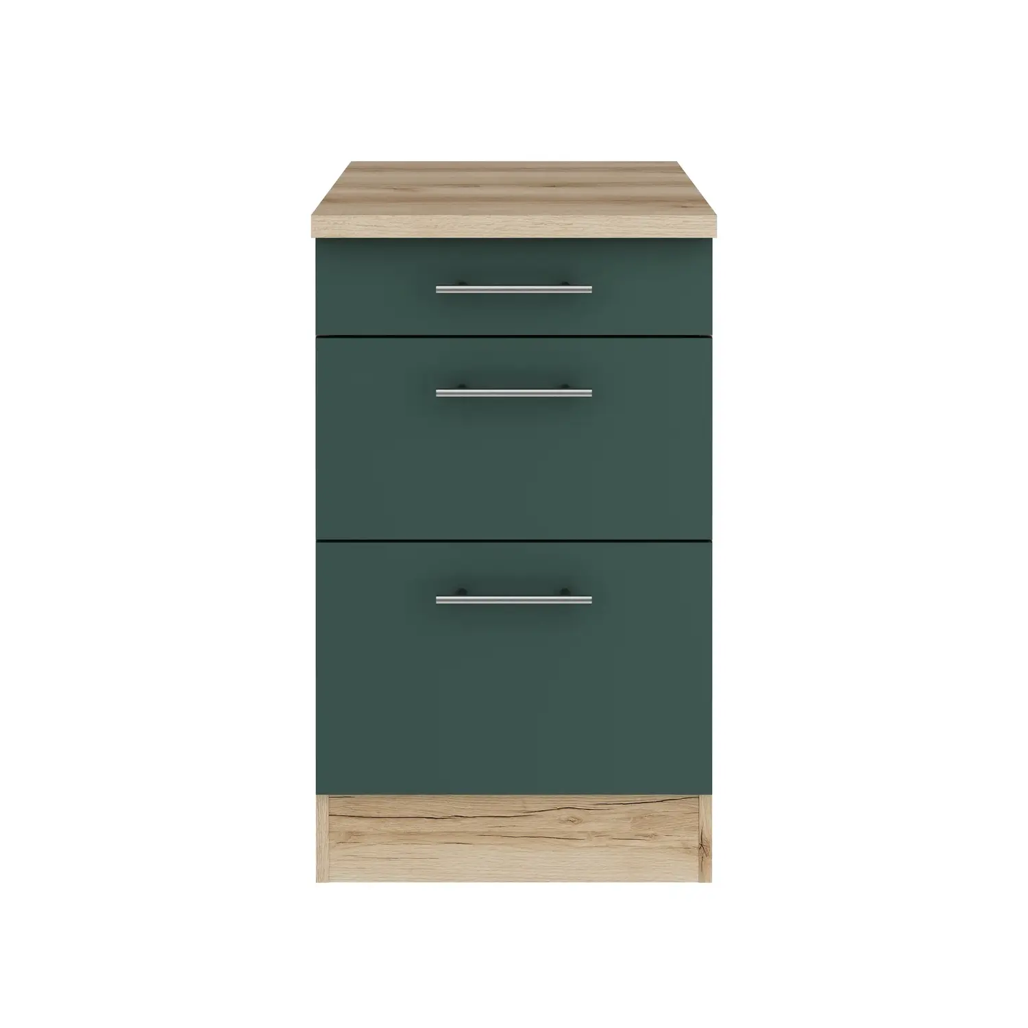 Auszugschrank OPTIFIT Savona 50 cm Steingrün