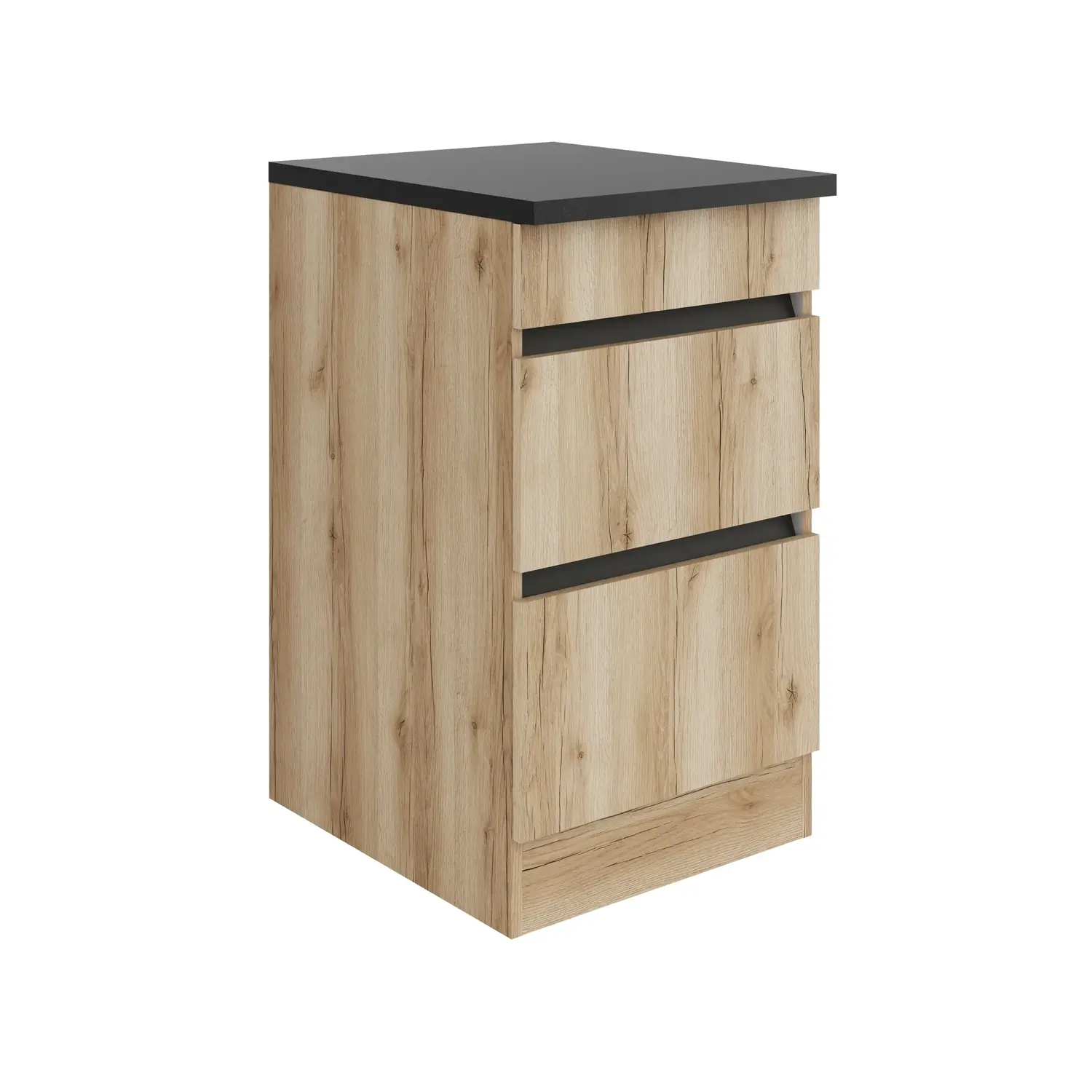 Auszugschrank OPTIFIT Kaya 50 cm Wildeiche