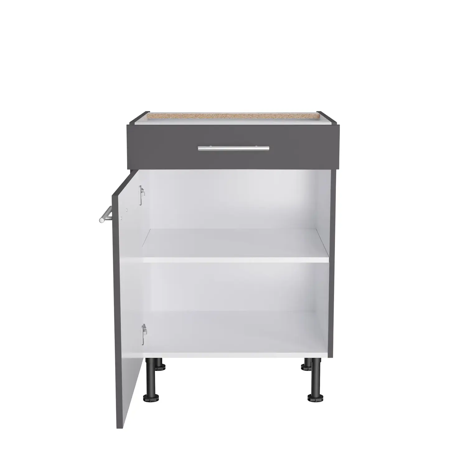 Unterschrank OPTIFIT Ingvar 60 cm Anthrazit