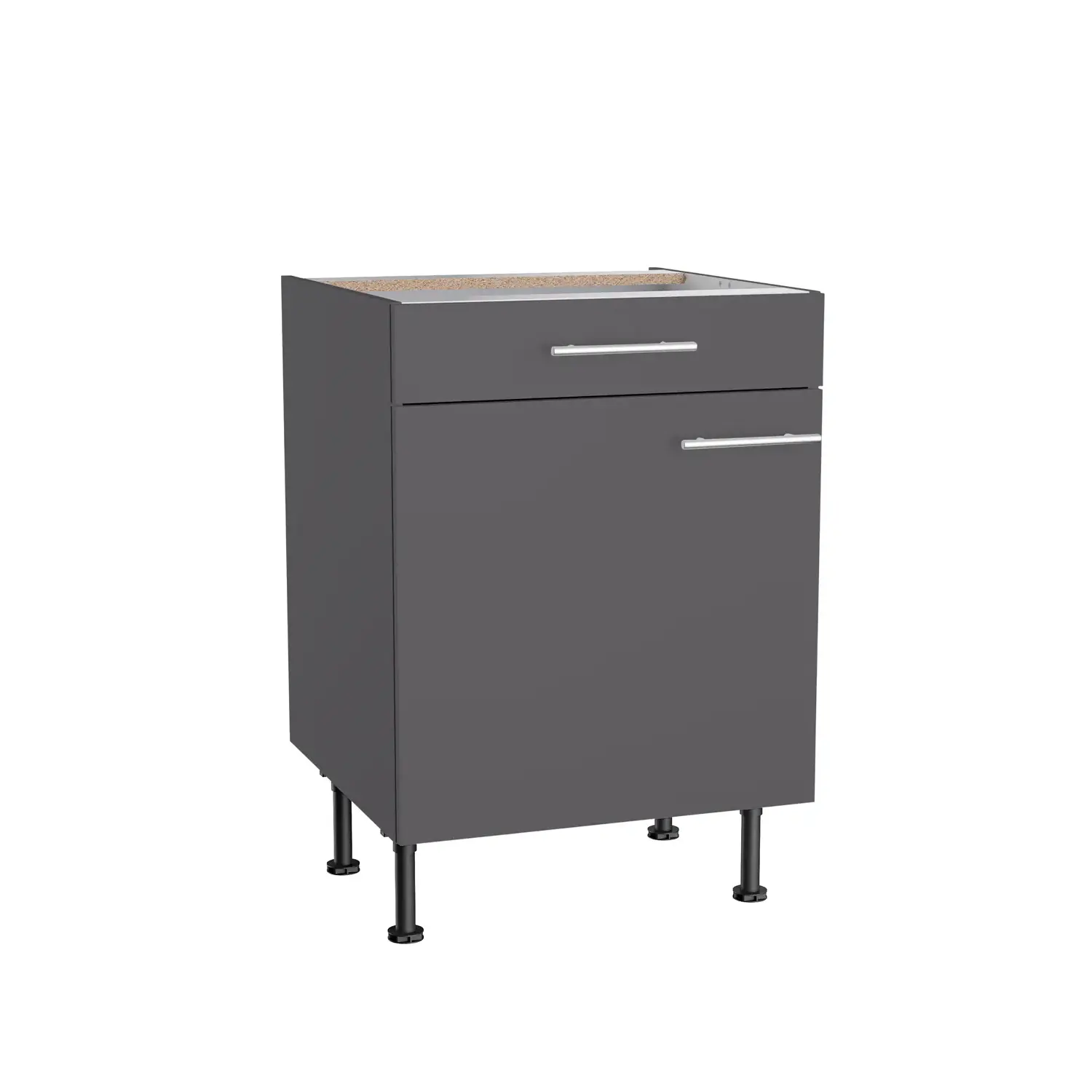 Unterschrank OPTIFIT Ingvar 60 cm Anthrazit