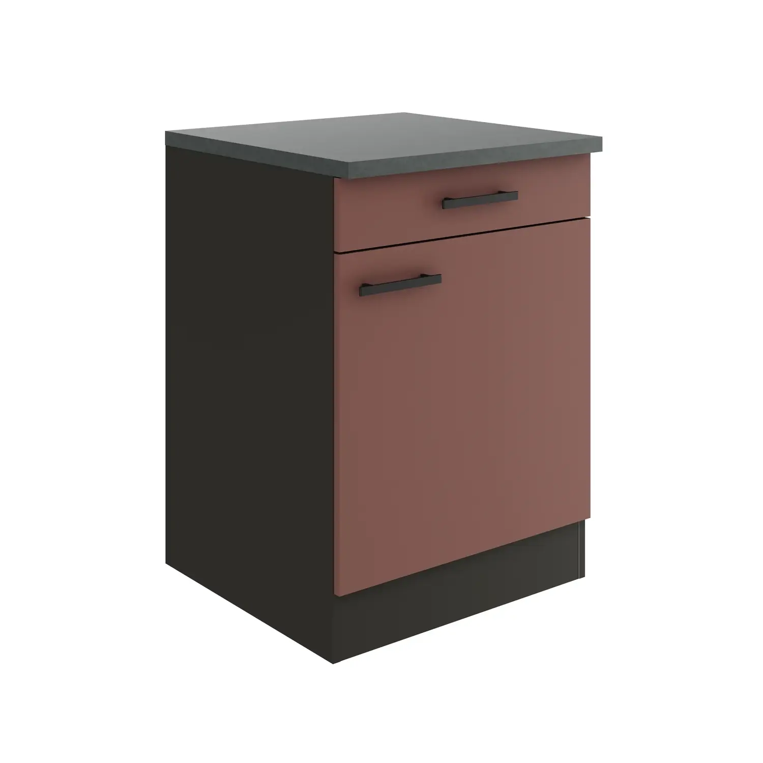 Unterschrank OPTIFIT Nizza 60 cm Rostrot