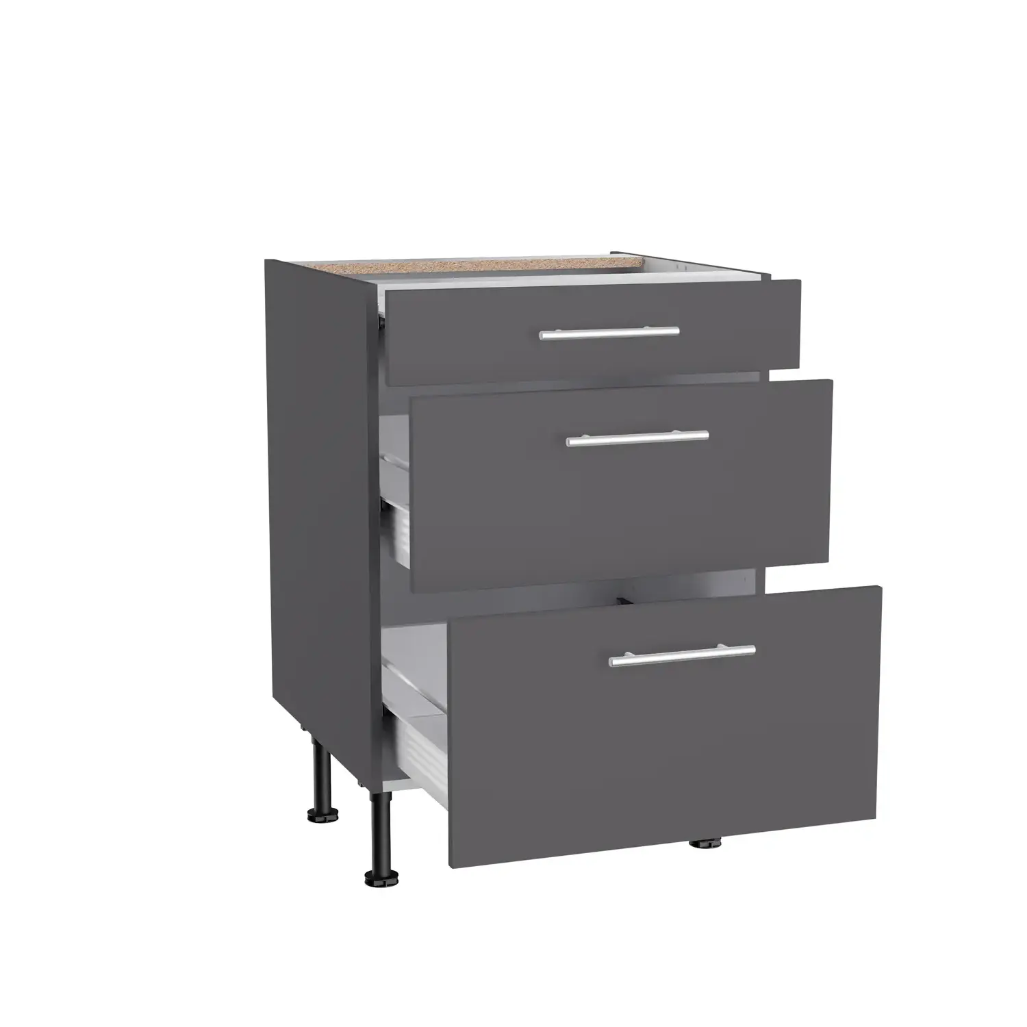 Auszugschrank OPTIFIT Ingvar 60 cm Anthrazit