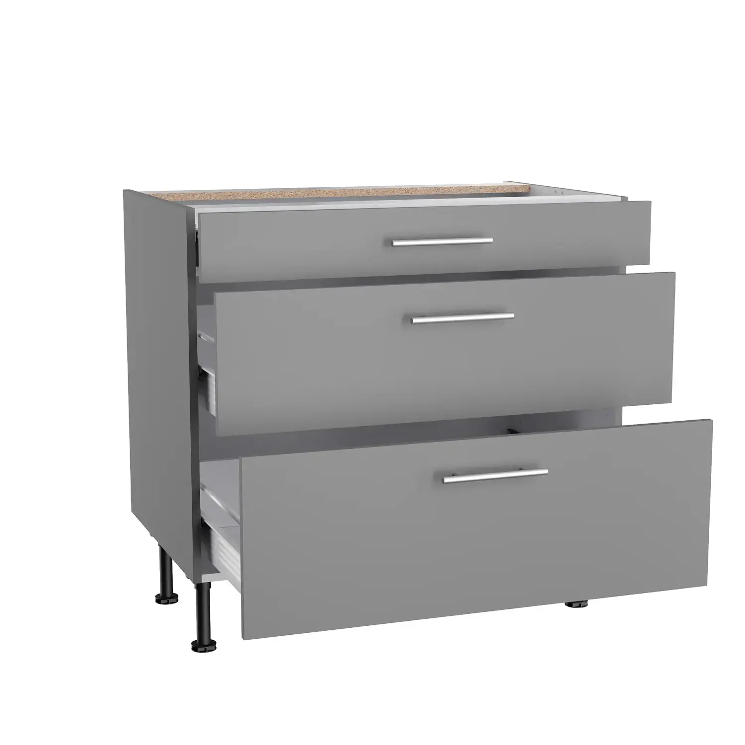 Auszugschrank OPTIFIT Mats 90 cm Basaltgrau