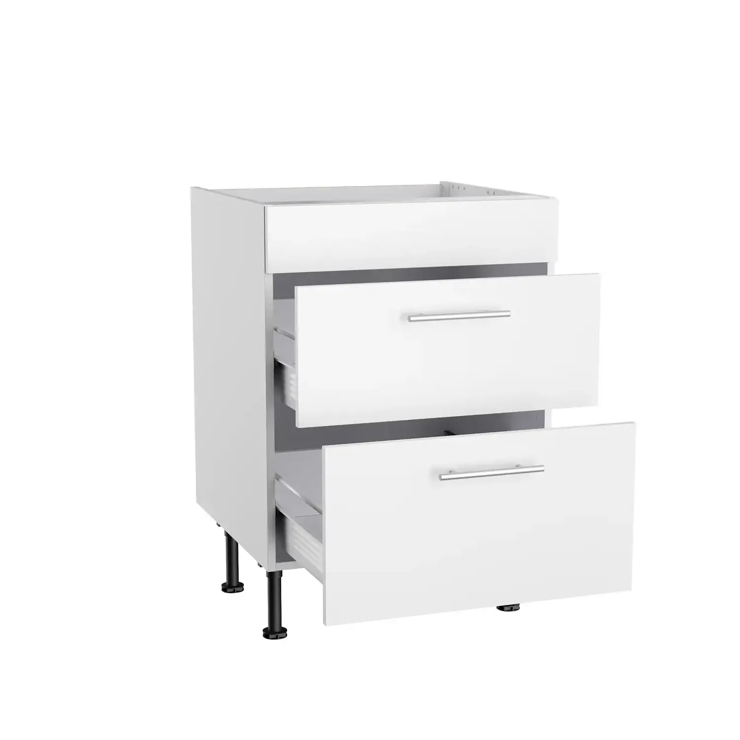 Unterschrank für Glaskeramikkochfeld OPTIFIT Bengt 60 cm Weiß