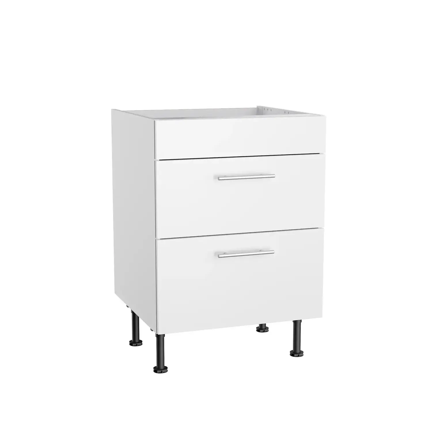 Unterschrank für Glaskeramikkochfeld OPTIFIT Bengt 60 cm Weiß