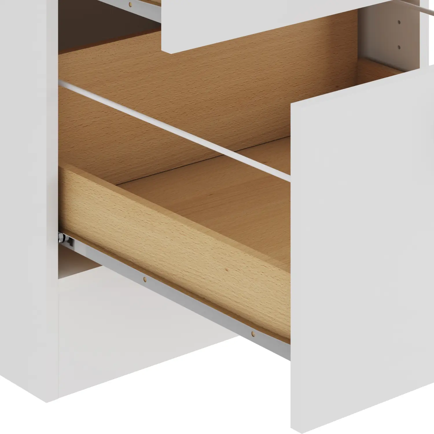 Unterschrank für Glaskeramikkochfeld OPTIFIT Oslo 60 cm Weiß