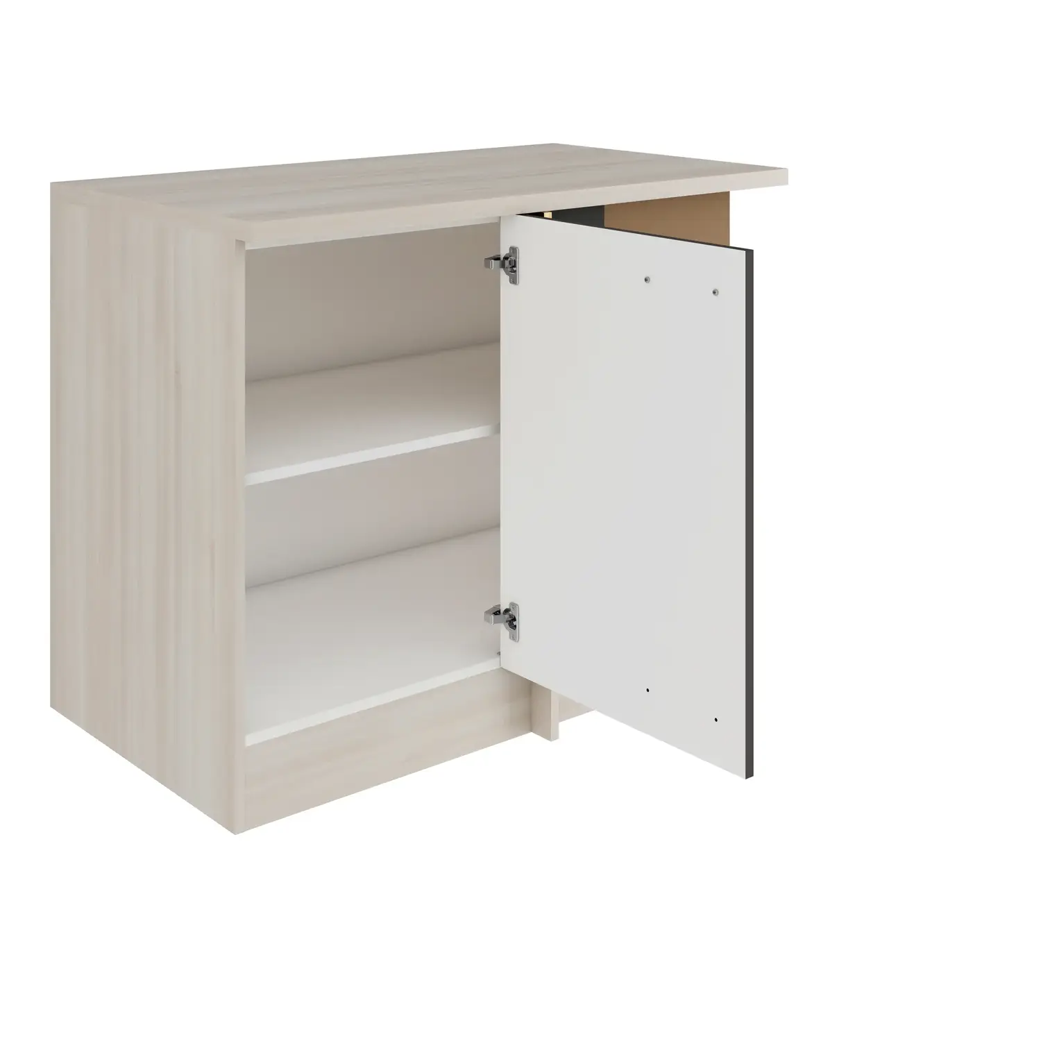 Eckunterschrank OPTIFIT Faro 110 cm Anthrazit