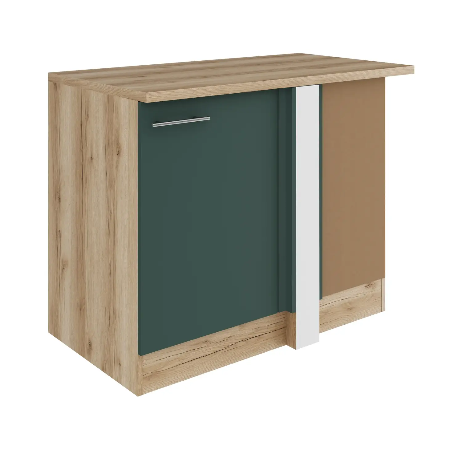 Eckunterschrank für Geschirrspüler OPTIFIT Savona 100 cm Steingrün