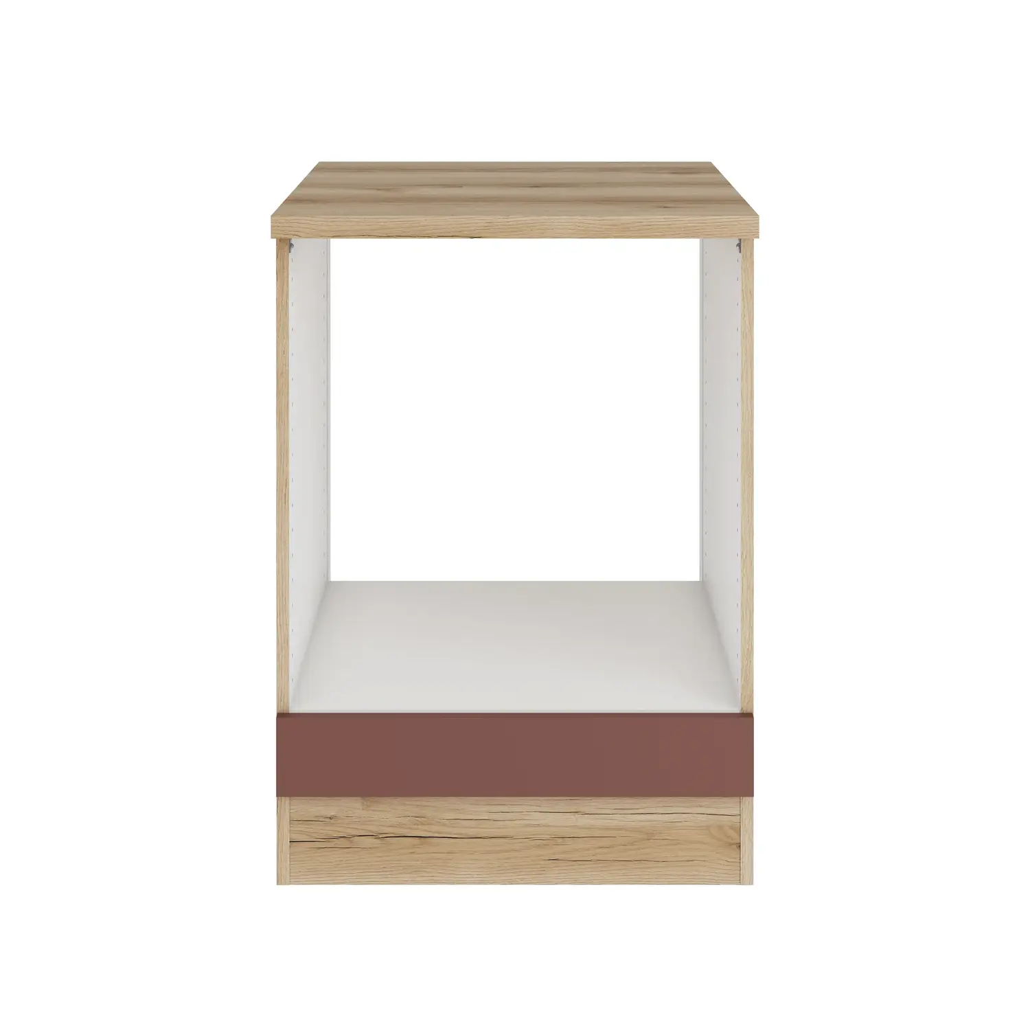 Herdumbauschrank OPTIFIT Bari 60 cm Rostrot