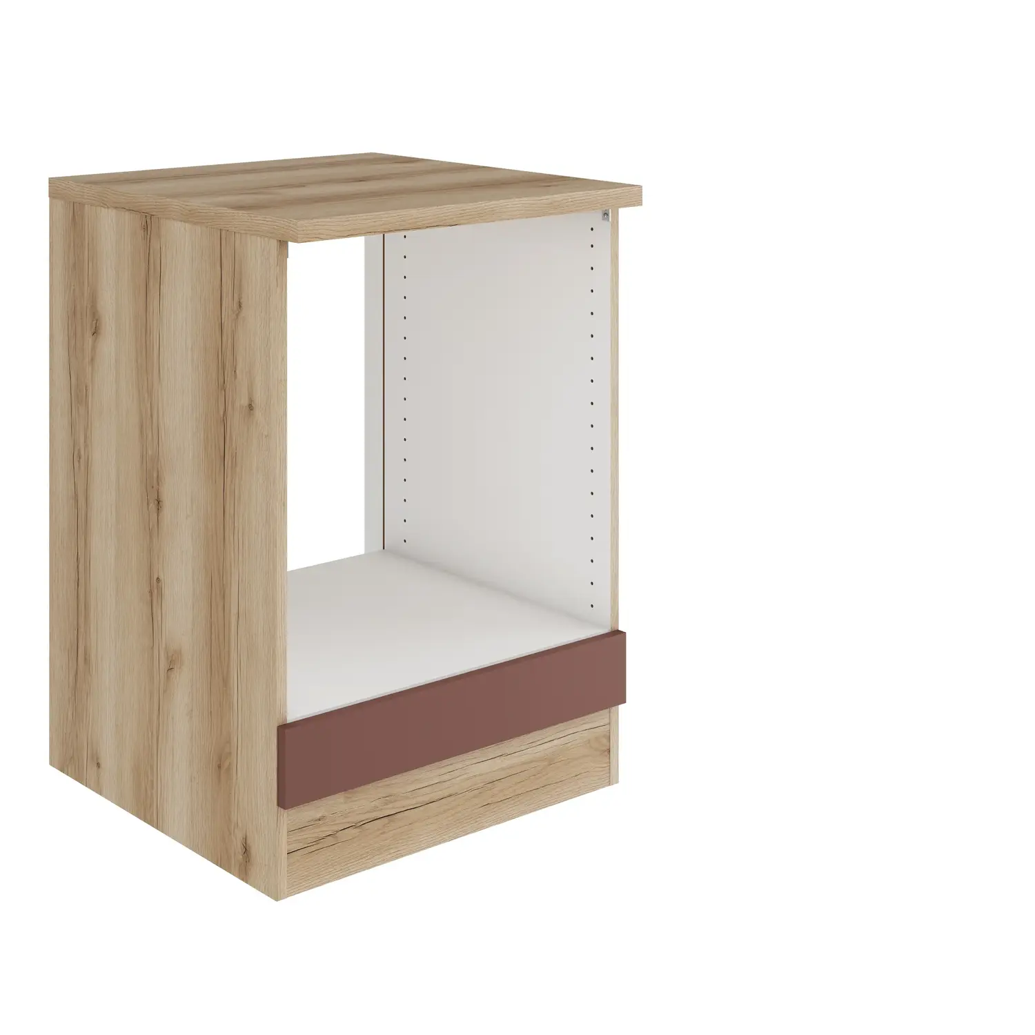 Herdumbauschrank OPTIFIT Bari 60 cm Rostrot