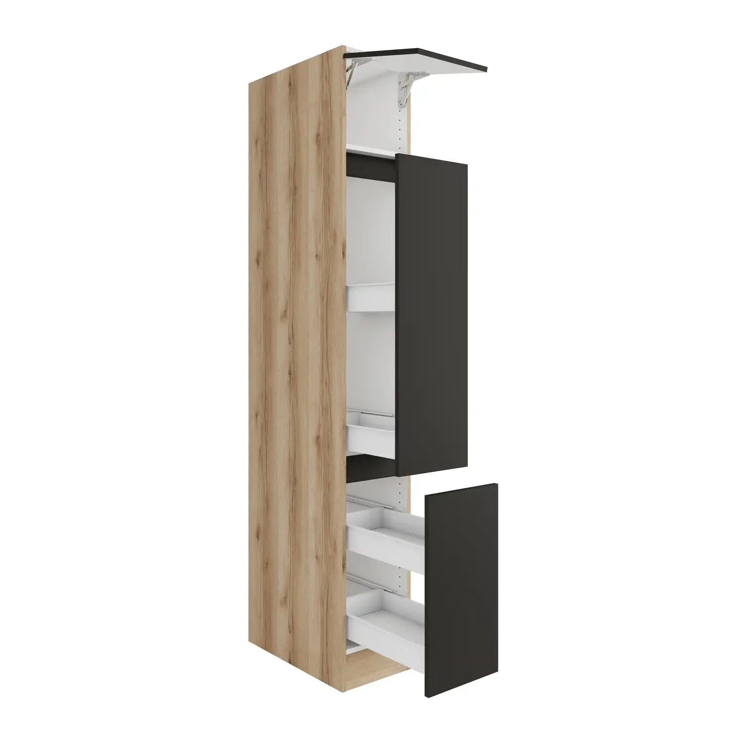 Apothekerschrank OPTIFIT Noah 30 cm Anthrazit