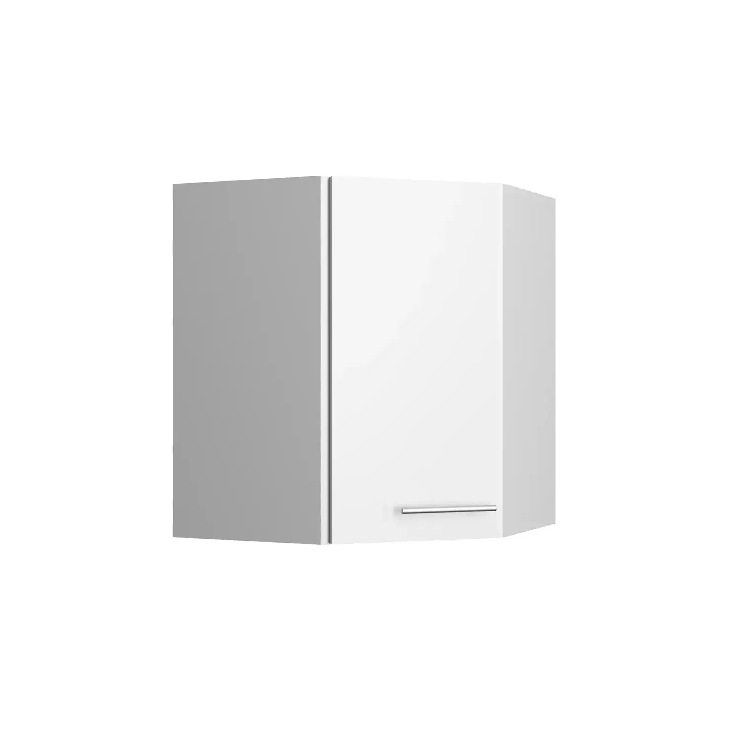 Eckhängeschrank OPTIFIT Bengt 60 x 60 cm Weiß