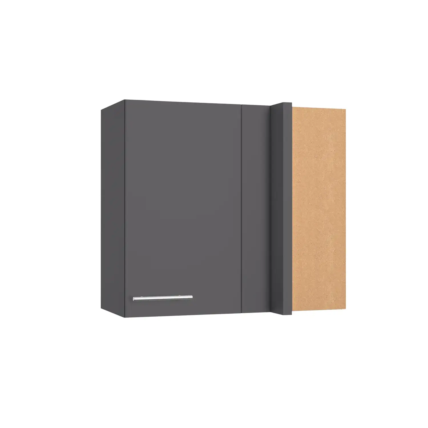 Eckhängeschrank OPTIFIT Ingvar 80 cm Anthrazit