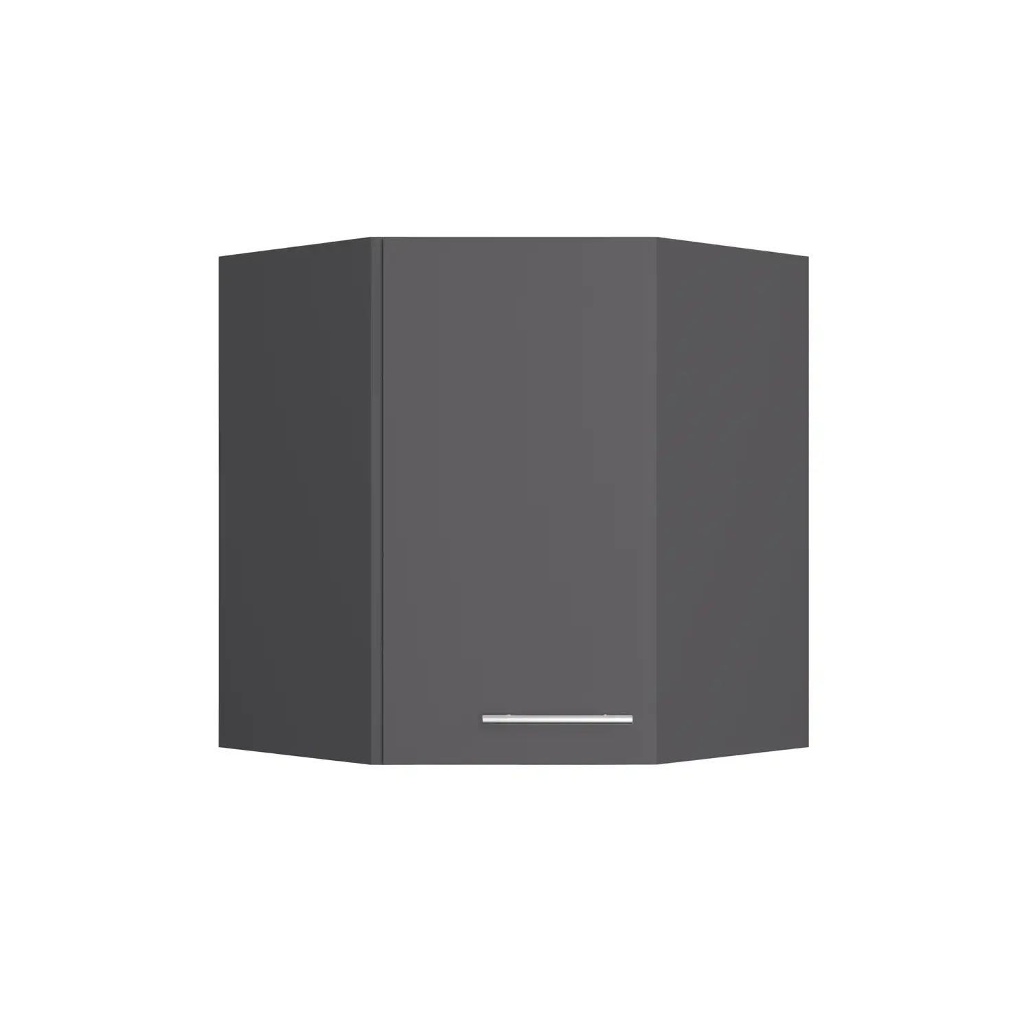 Eckhängeschrank OPTIFIT Ingvar 60 x 60 cm Anthrazit