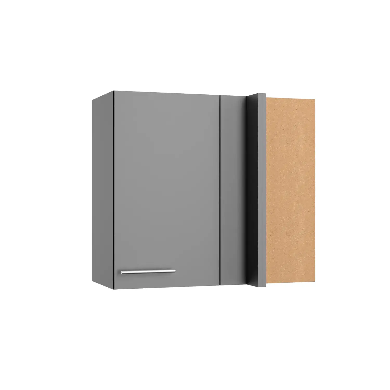 Eckhängeschrank OPTIFIT Mats 80 cm Basaltgrau