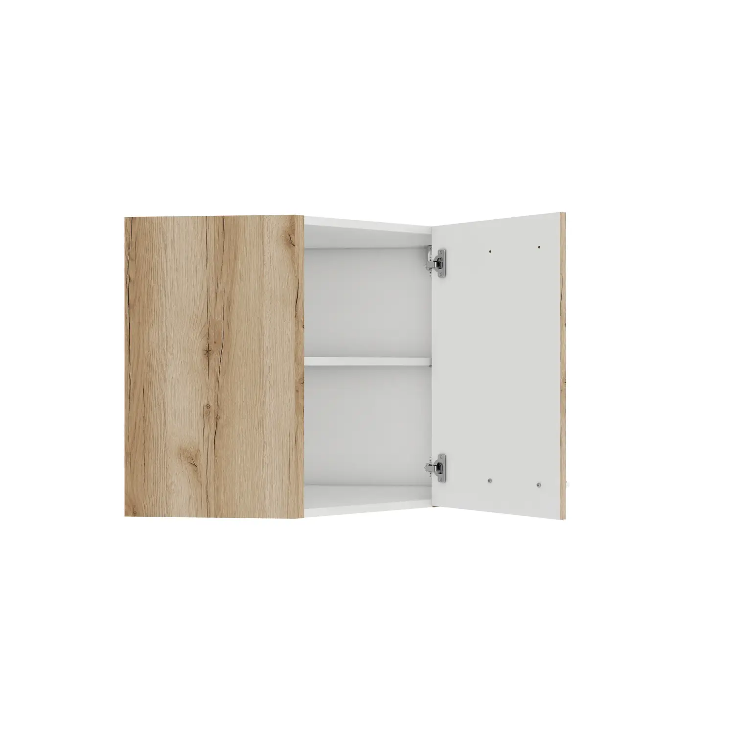 Eckhängeschrank OPTIFIT Livorno 60 x 60 cm Wildeiche