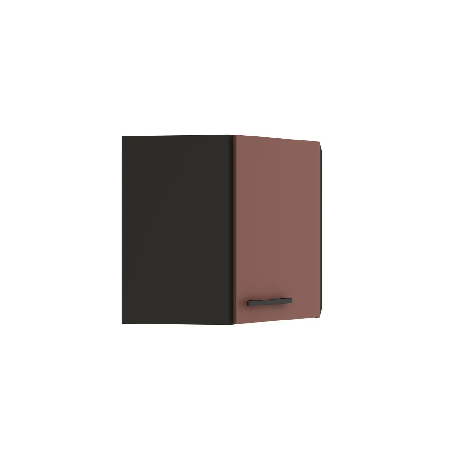 Eckhängeschrank OPTIFIT Nizza 60 x 60 cm Rostrot