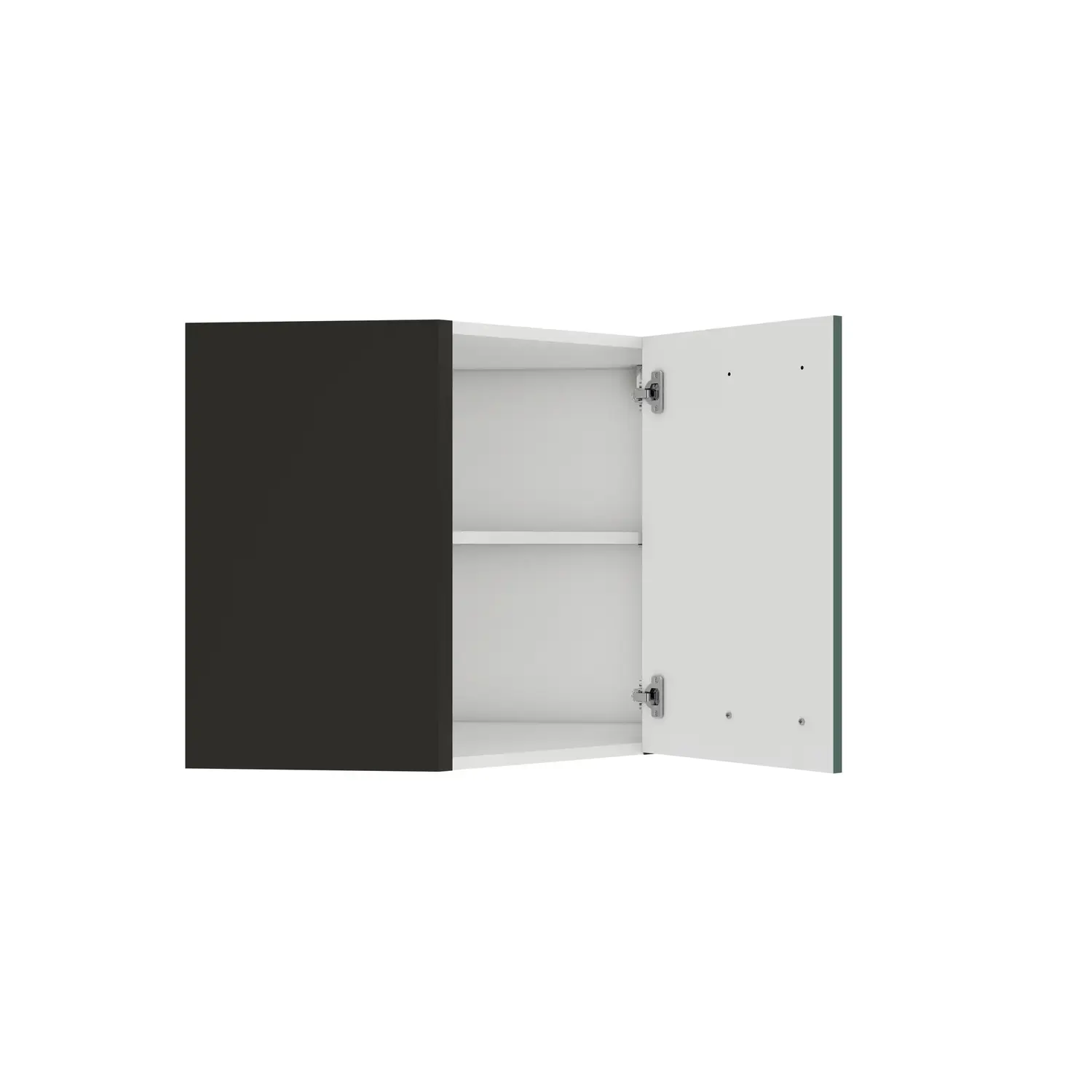 Eckhängeschrank OPTIFIT Verona 60 x 60 cm Steingrün