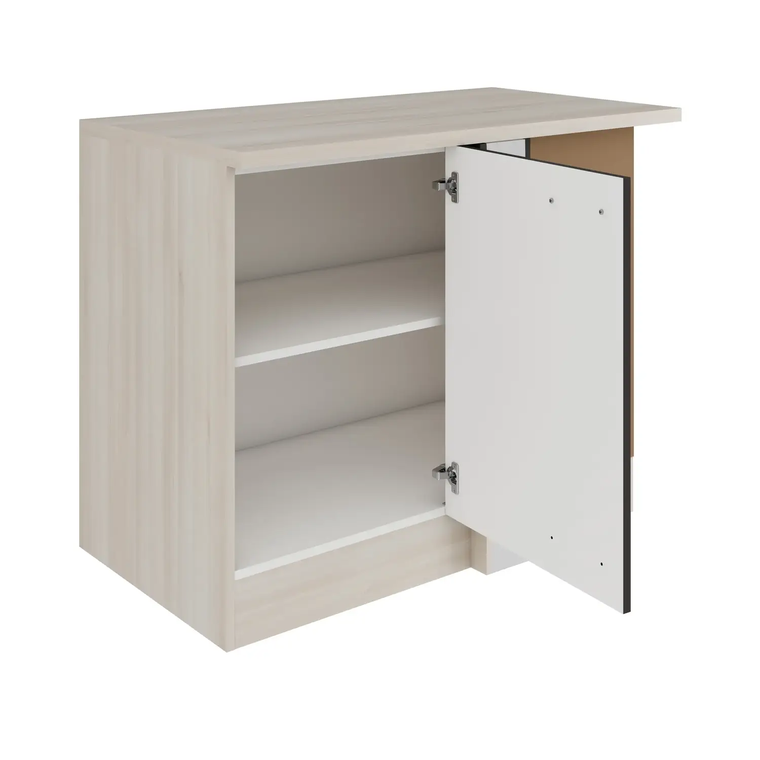 Eckunterschrank für Geschirrspüler OPTIFIT Faro 100 cm Anthrazit